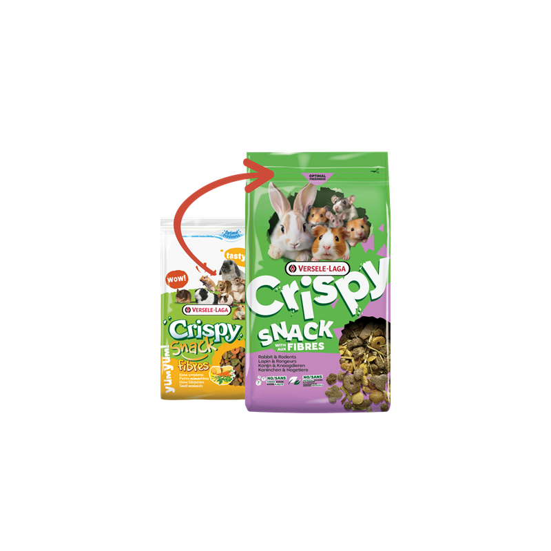 Versele Laga Crıspy Snack Fıbres 550g