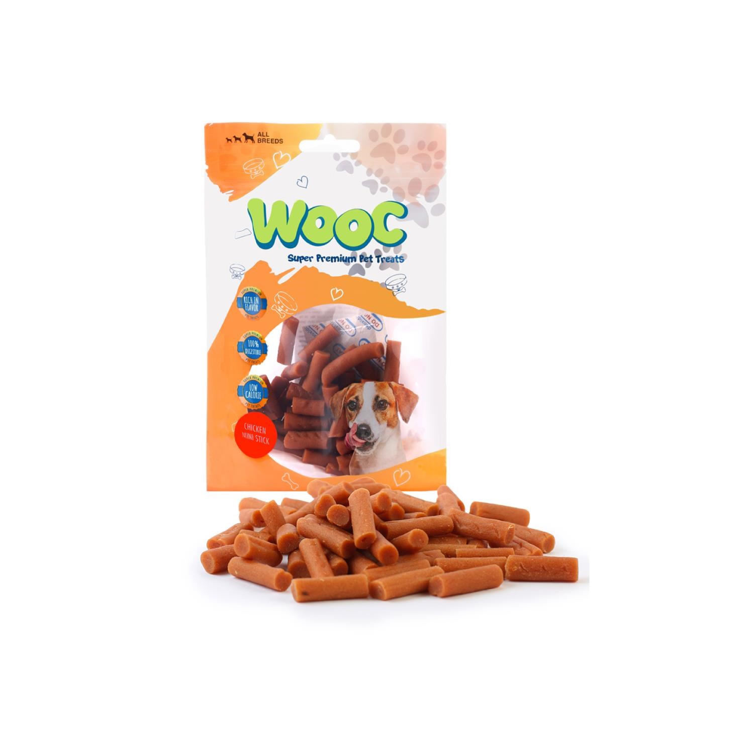 Wooc Dog Tavuklu Mini Stick Ödül 80 g