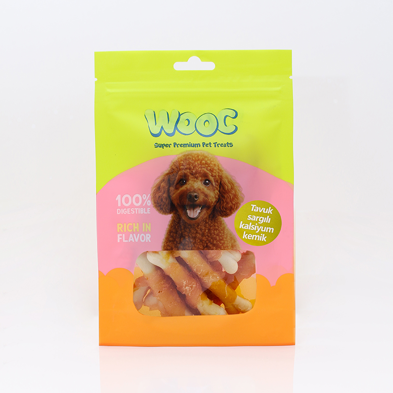 Wooc Tavuk Sargılı Kalsiyum Kemik Köpek Ödülü 75 g