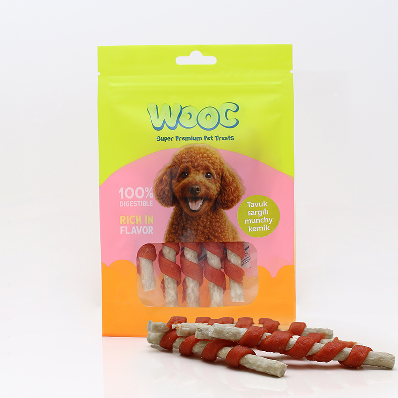 Wooc Tavuk Sargılı Munchy Kemik Köpek Ödülü