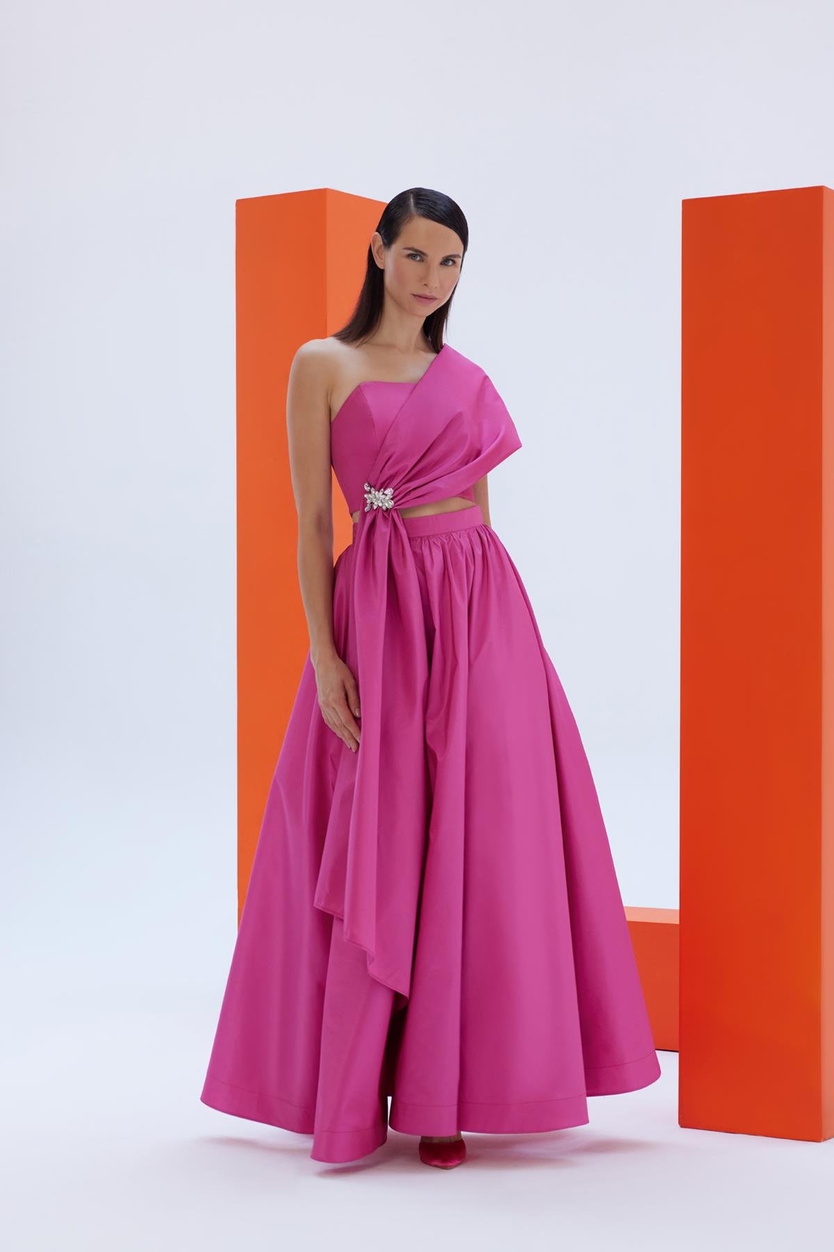 Pembe Tafta Kloş EtekJAQAR
