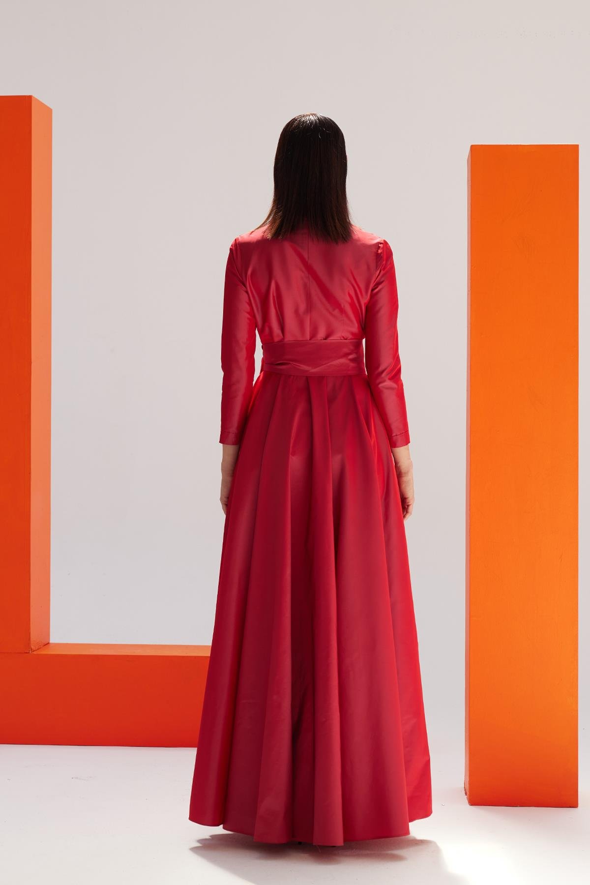 Pink Taffeta DressJAQAR