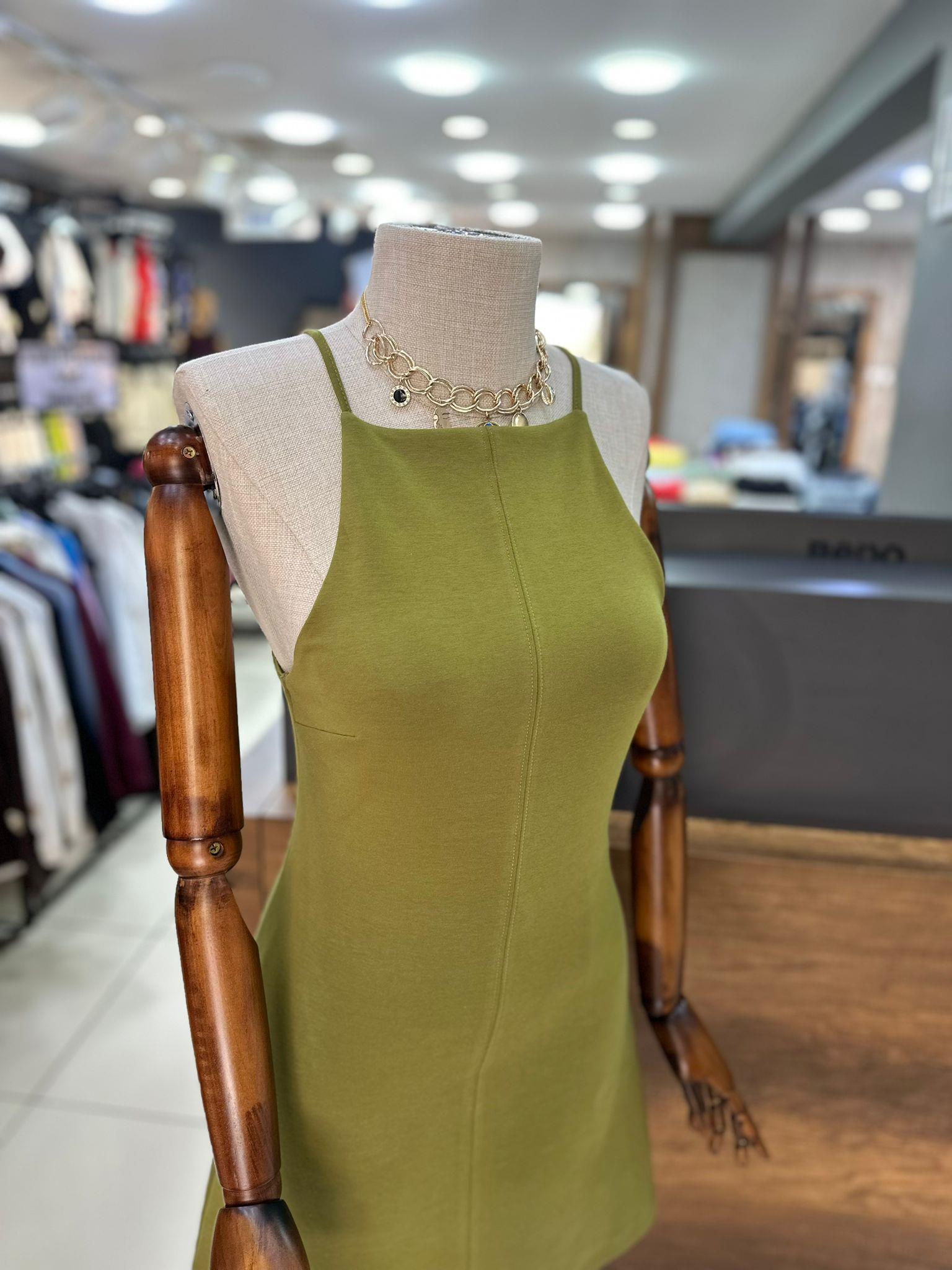 İNTERPOLL ONLİNEELBİSEHALTER YAKA MİNİ ELBİSEHALTER YAKA MİNİ ELBİSE