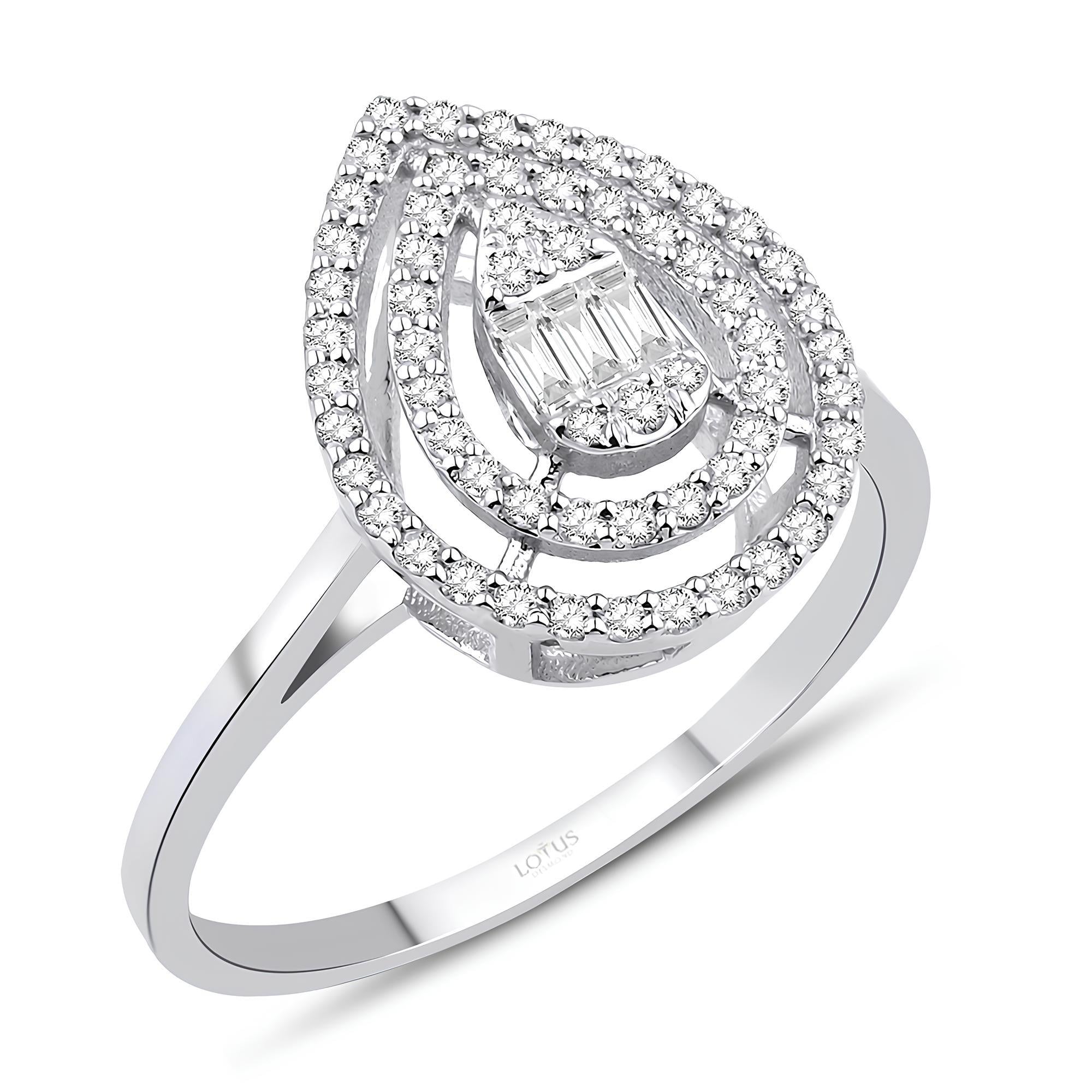 0.35 Karat Pırlanta Tasarım Yüzük