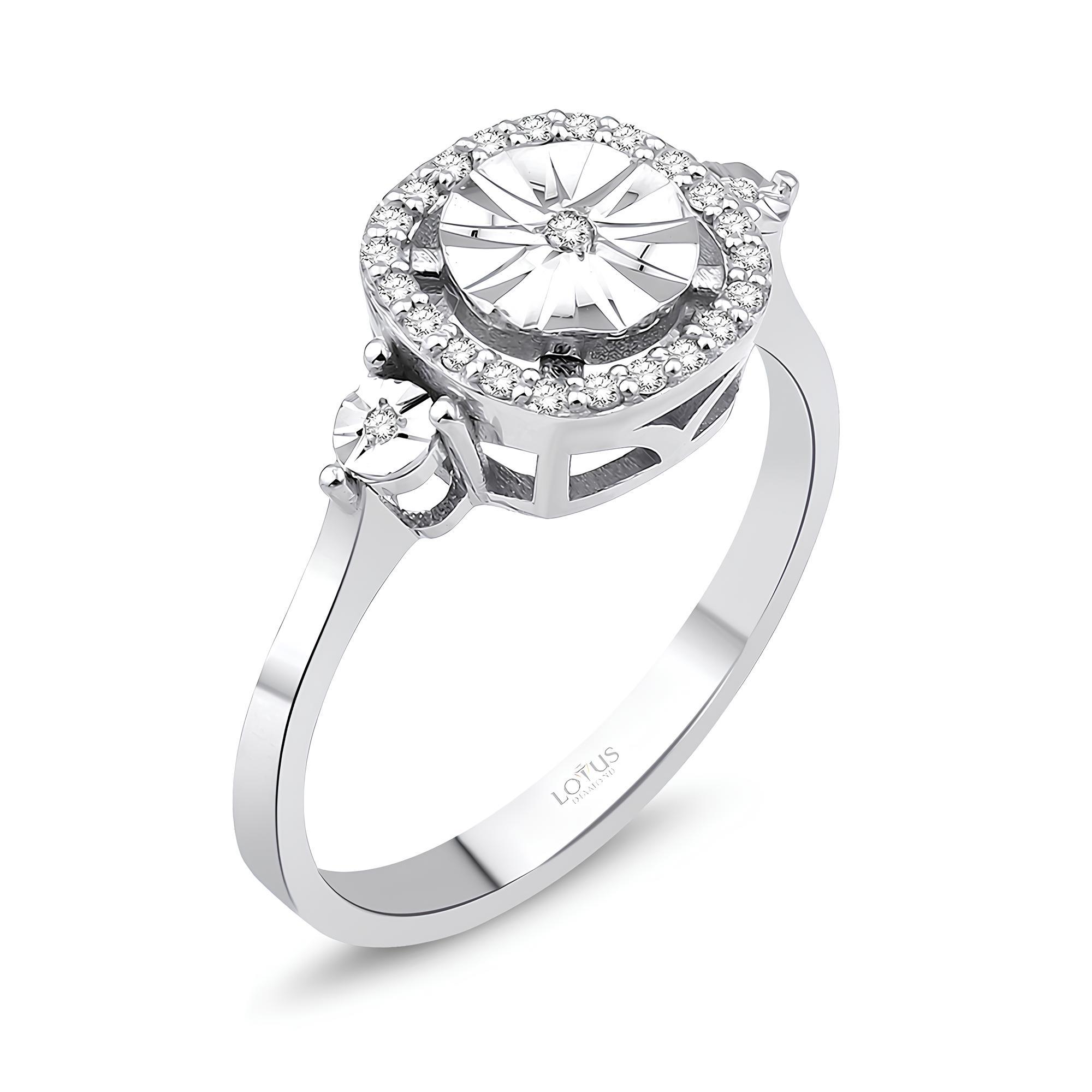 0.12 Karat Pırlanta Tasarım Yüzük