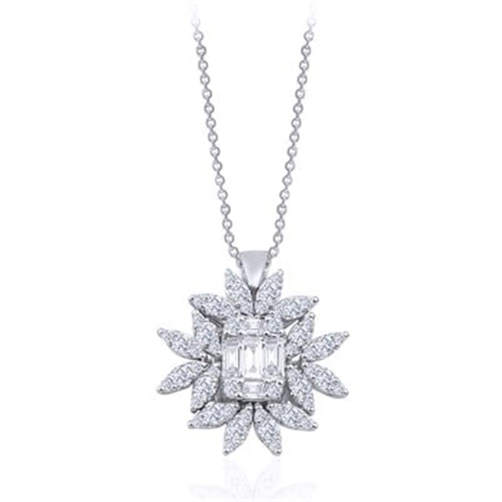 0.98 Karat Pırlanta Kolye