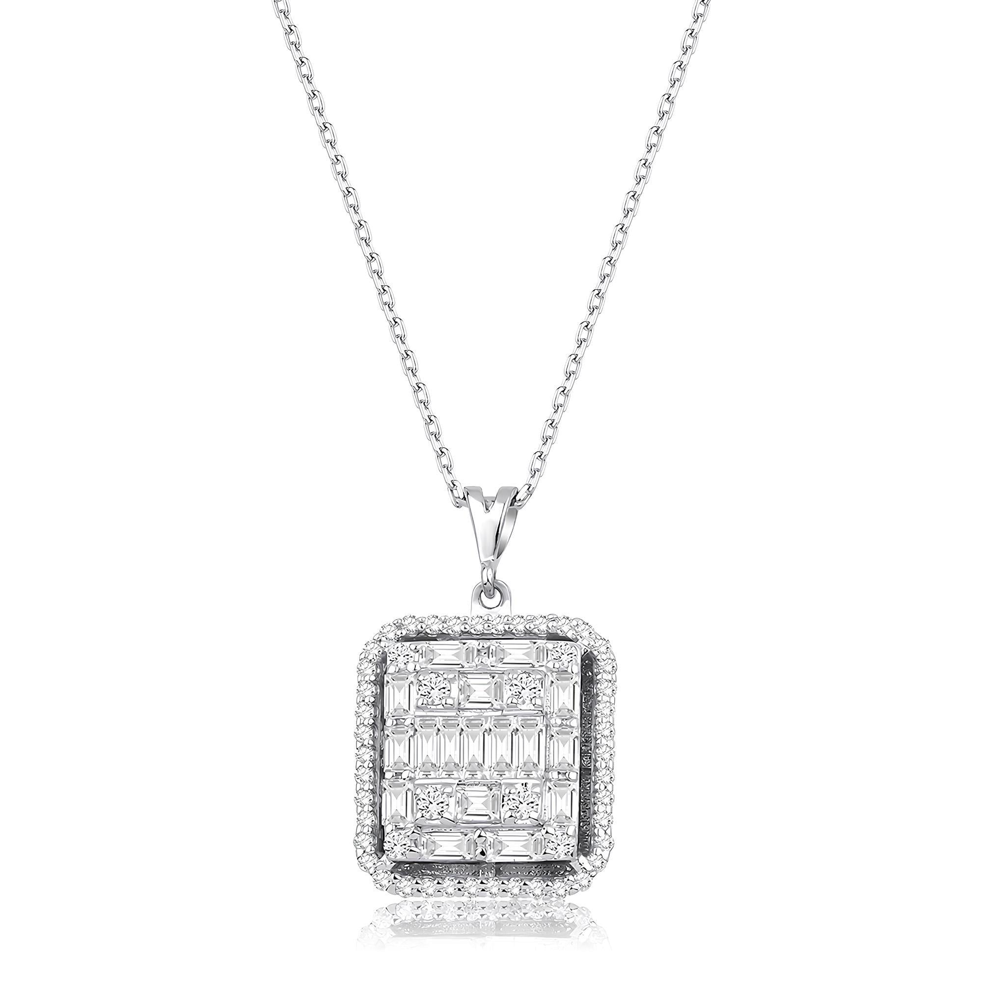 0.86 Karat Pırlanta Tasarım Kolye