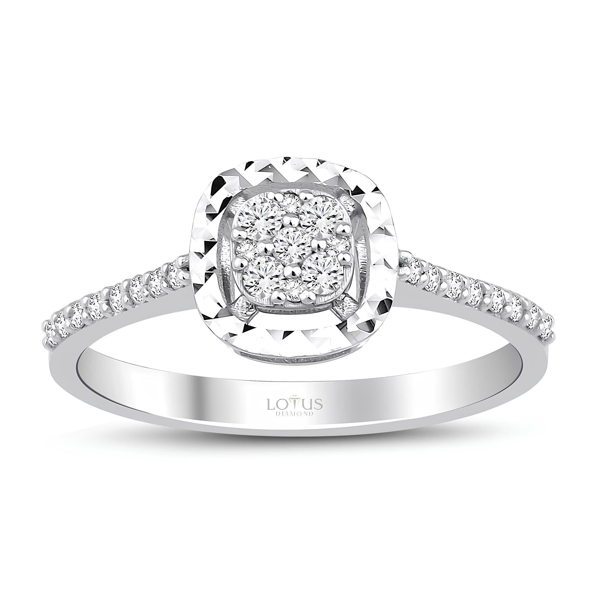 0.18 Karat Pırlanta Tasarım Yüzük