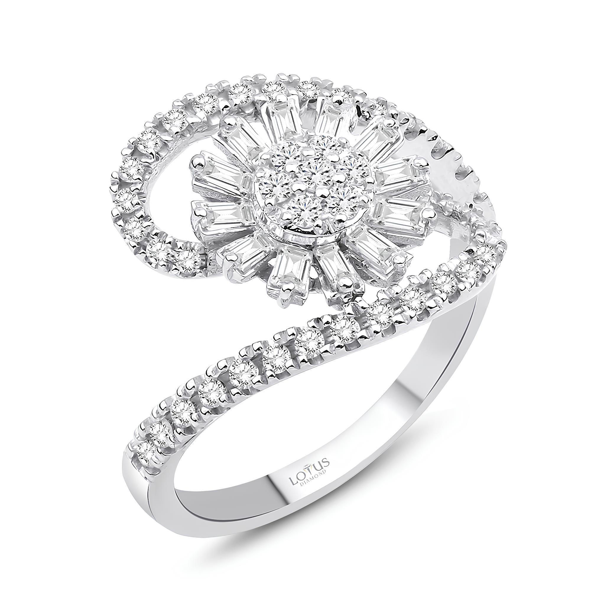 0.80 Karat Pırlanta Tasarım Yüzük