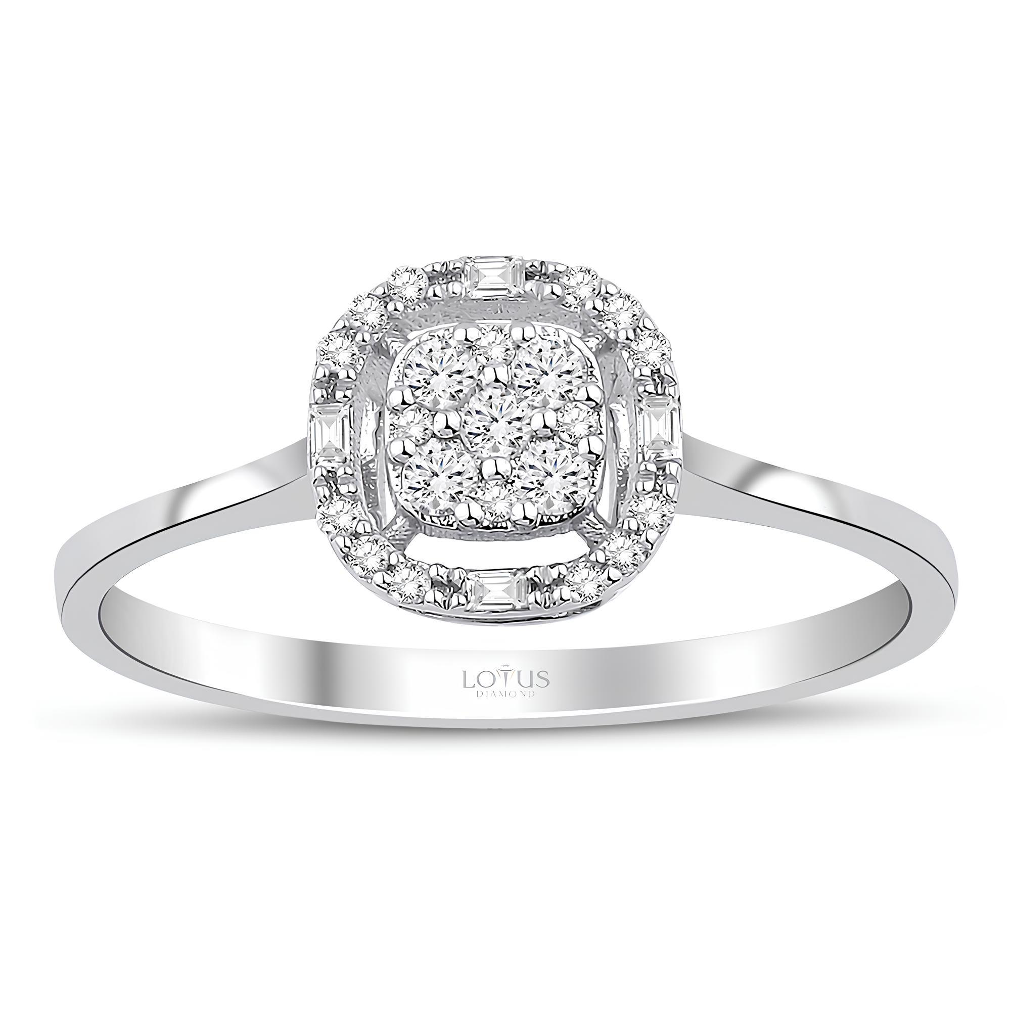 0.16 Karat Pırlanta Tasarım Yüzük