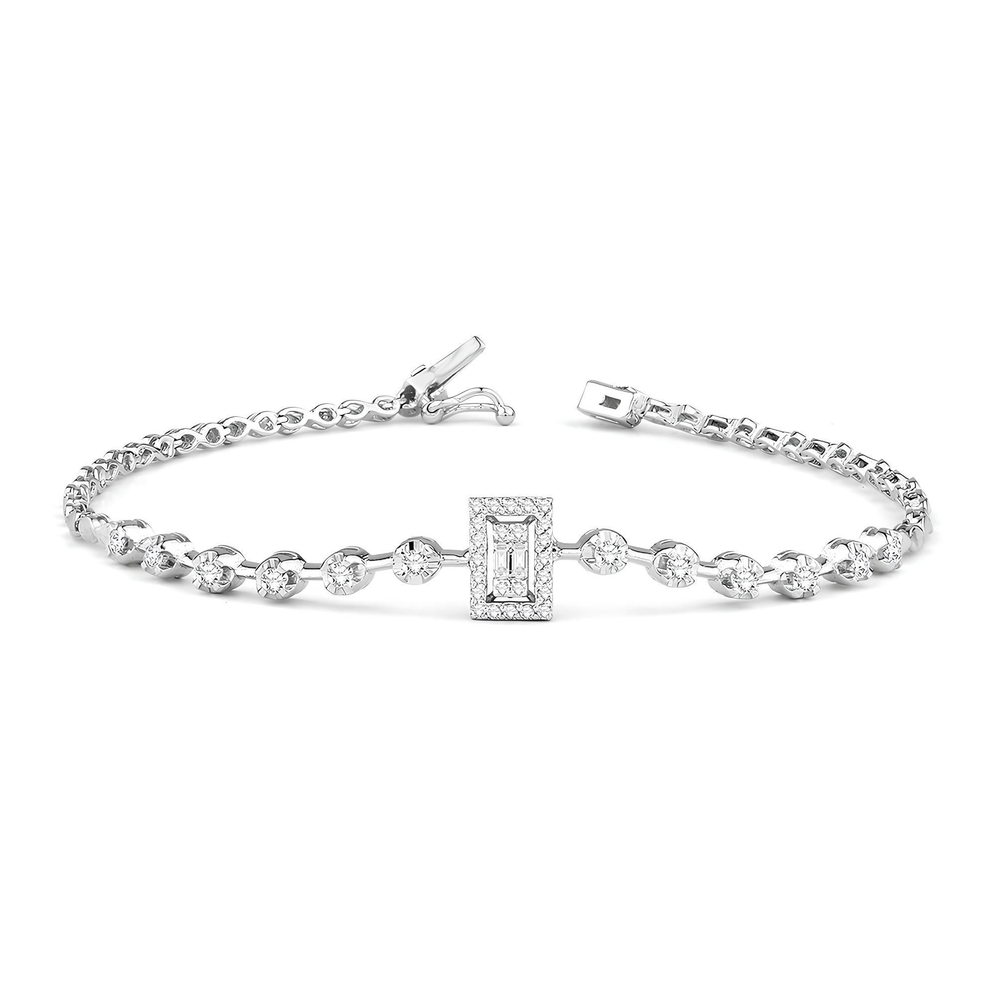 0.38 Karat Pırlanta Bileklik