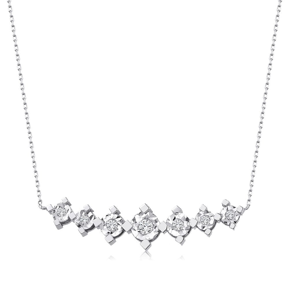 0.18 Karat Pırlanta Kolye