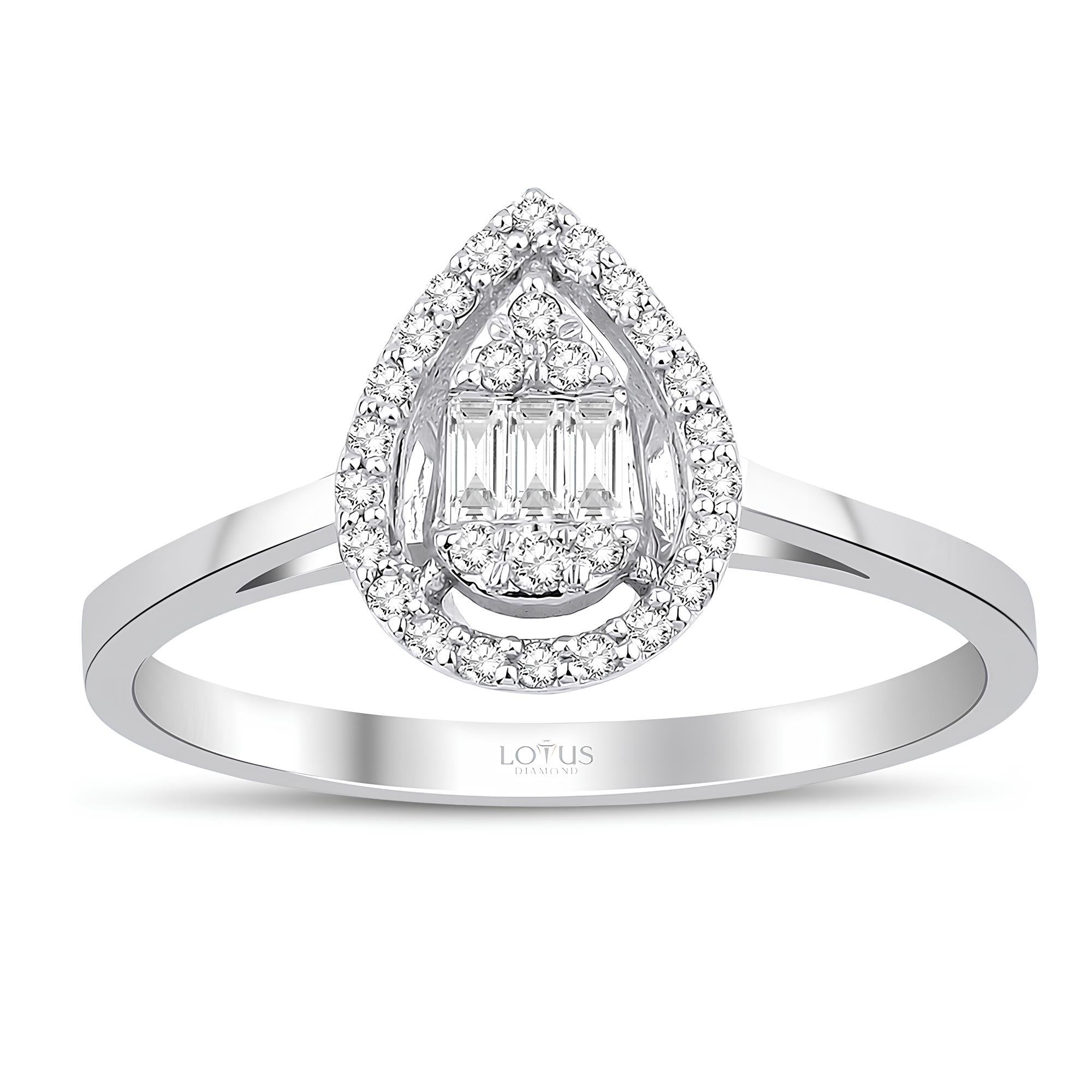 0.22 Karat Pırlanta Tasarım Yüzük