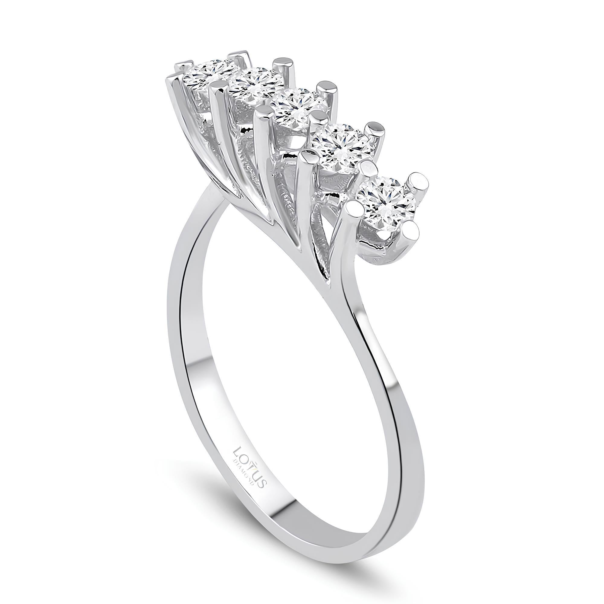 0.45 Karat Pırlanta Tasarım Yüzük