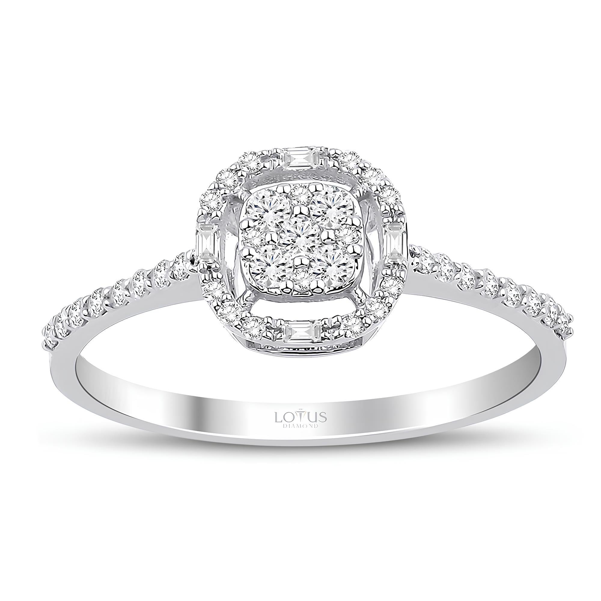 0.23 Karat Pırlanta Tasarım Yüzük