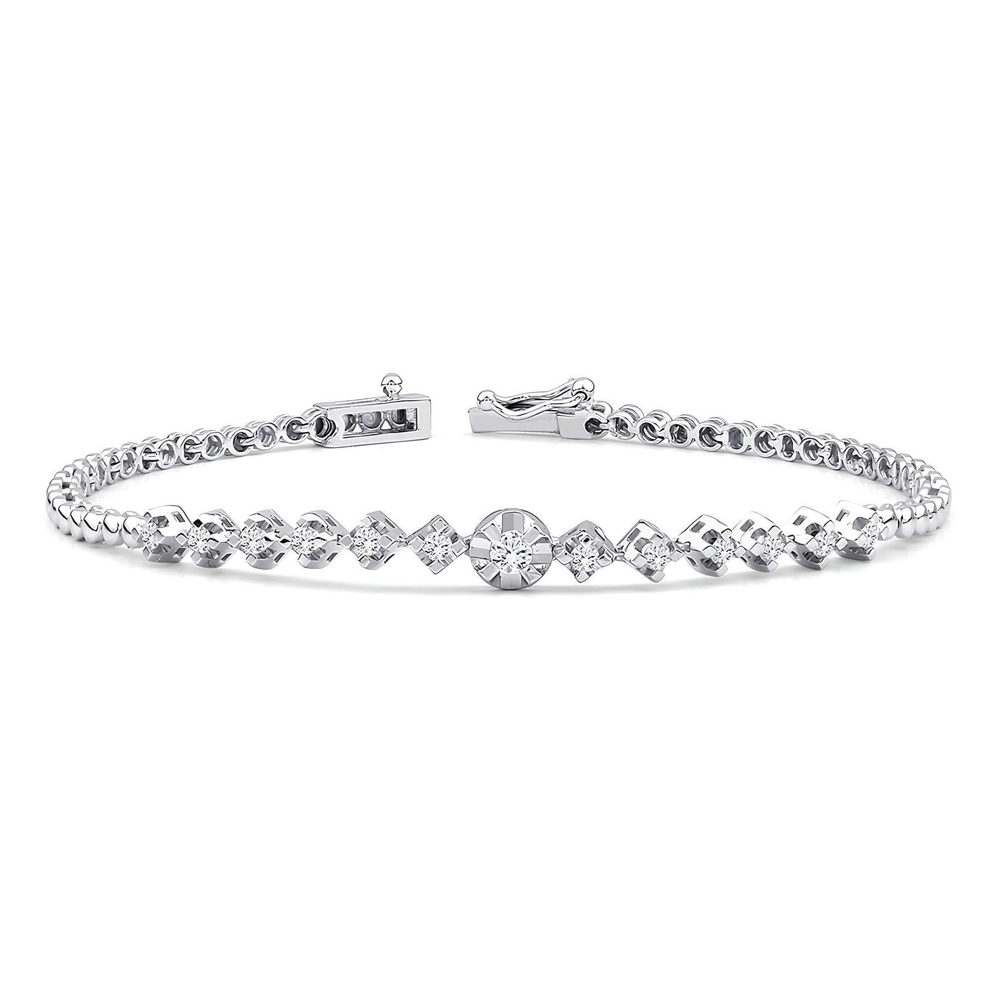 0.37 Karat Pırlanta Bileklik