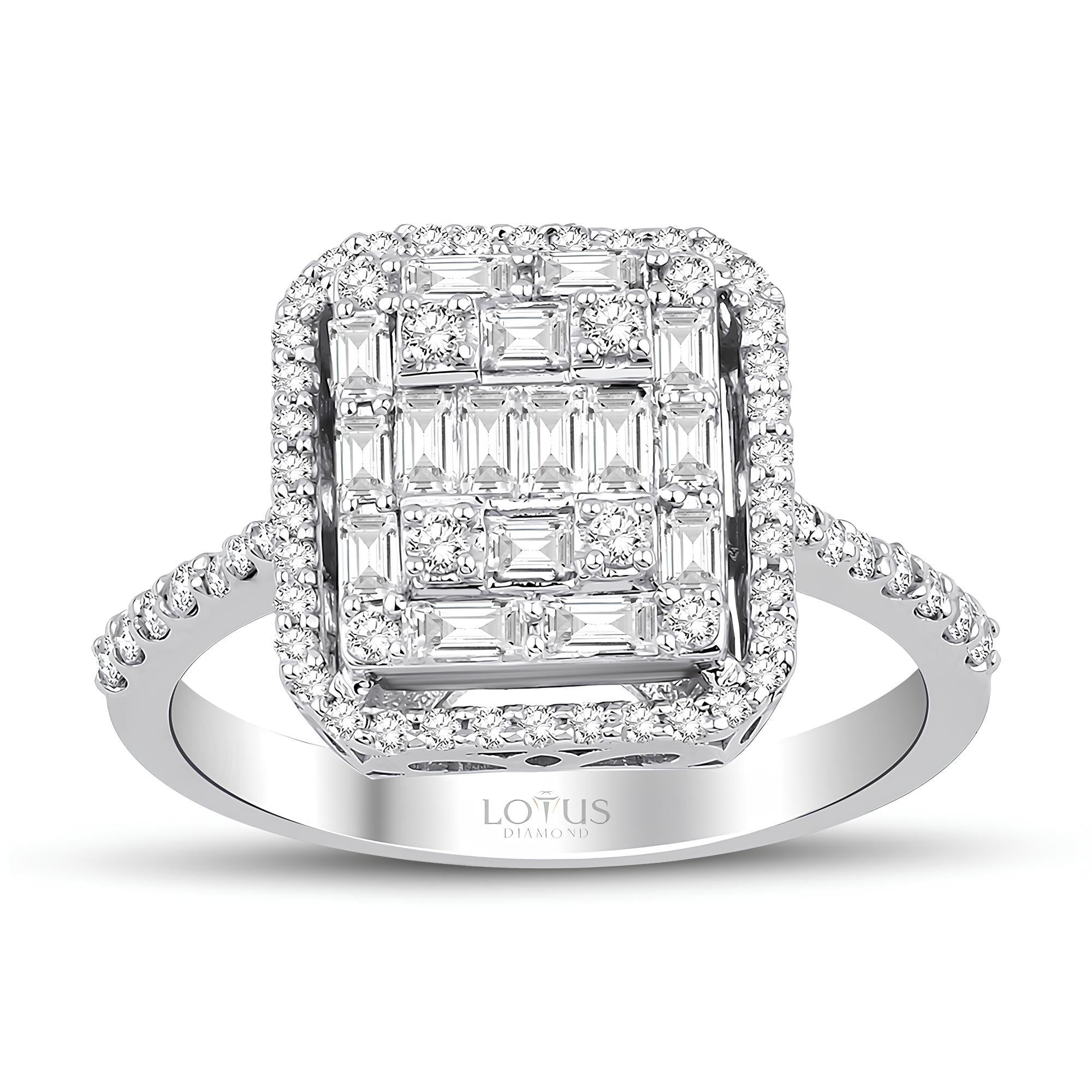 0.77 Karat Pırlanta Tasarım Yüzük