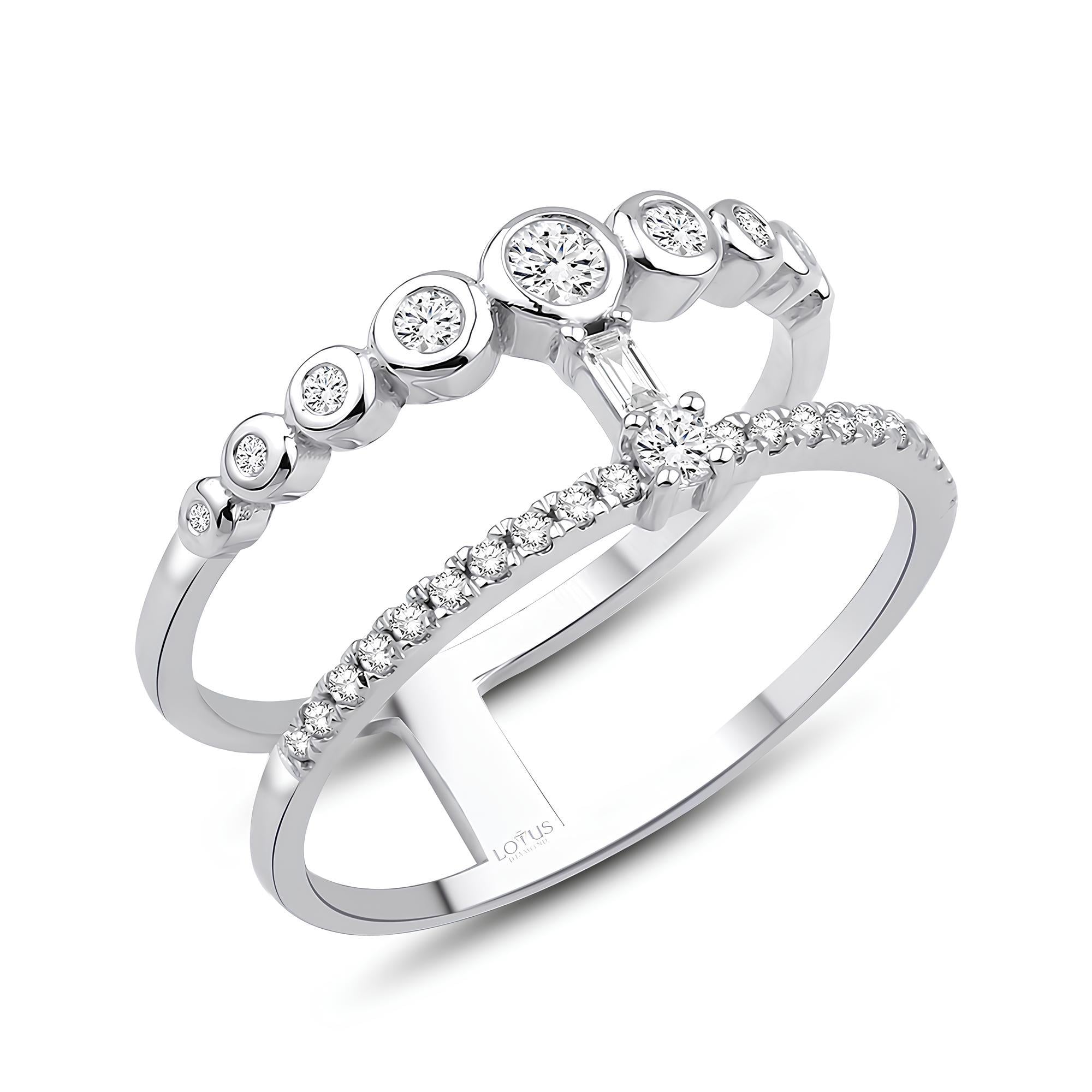 0.34 Karat Pırlanta Tasarım Yüzük