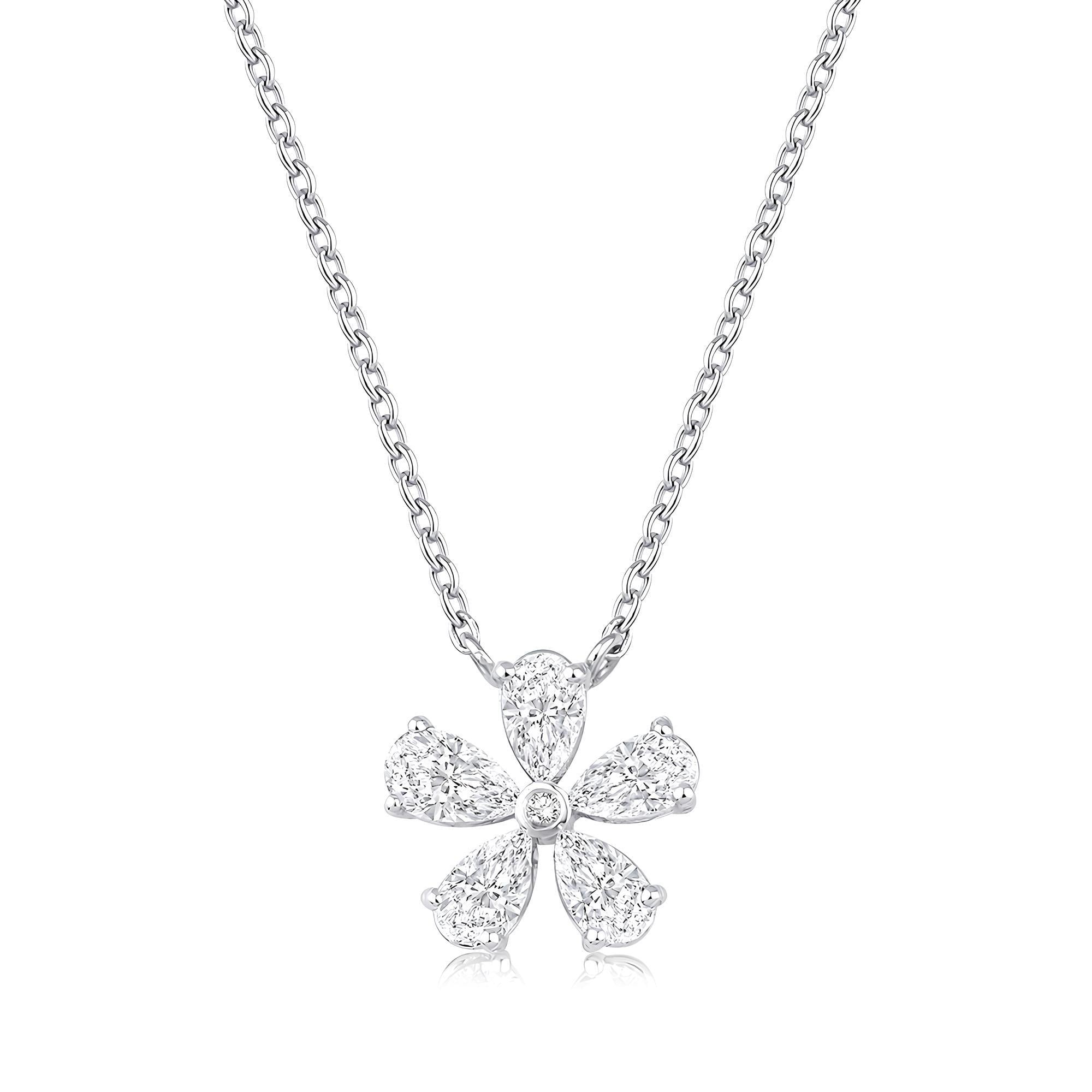 0.62 Karat Pırlanta Tasarım Kolye