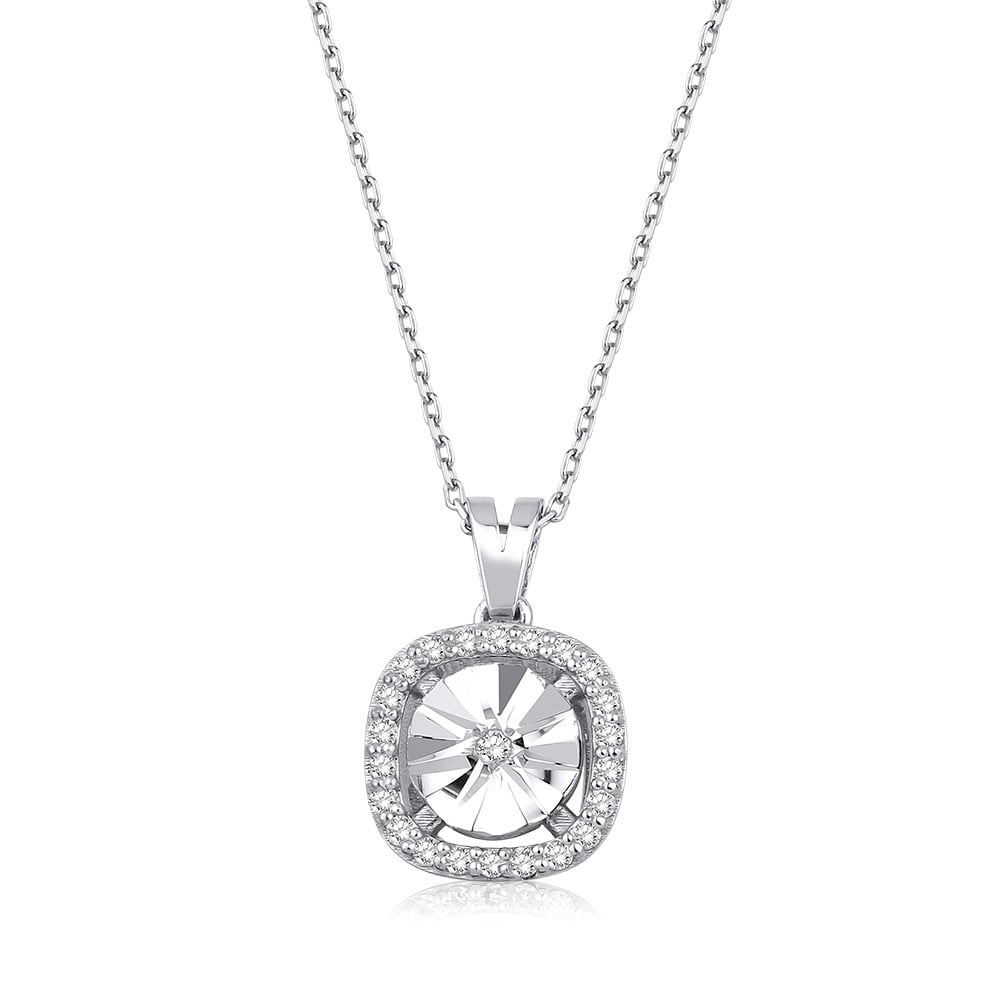 0.12 Karat Pırlanta Tasarım Kolye