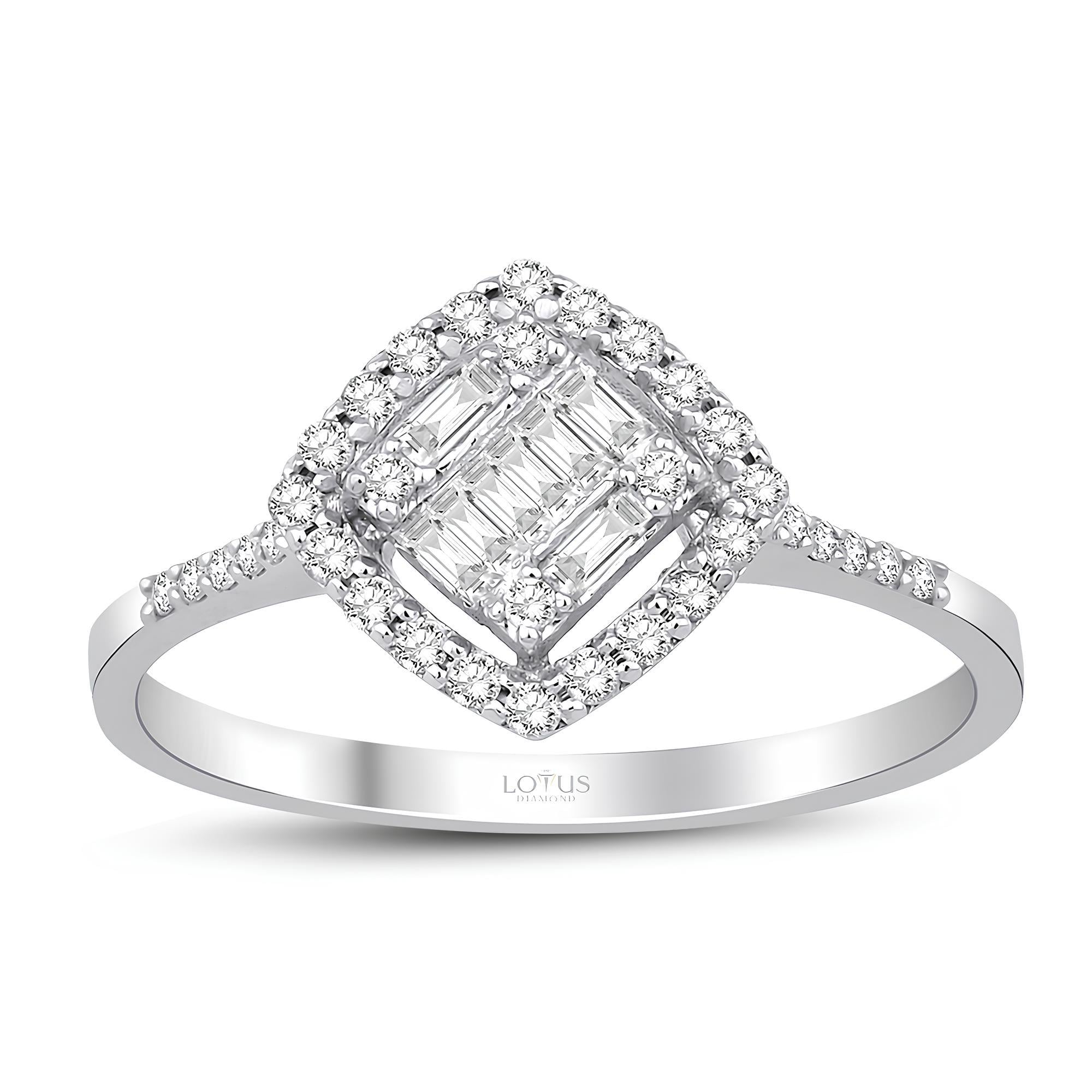 0.27 Karat Pırlanta Tasarım Yüzük