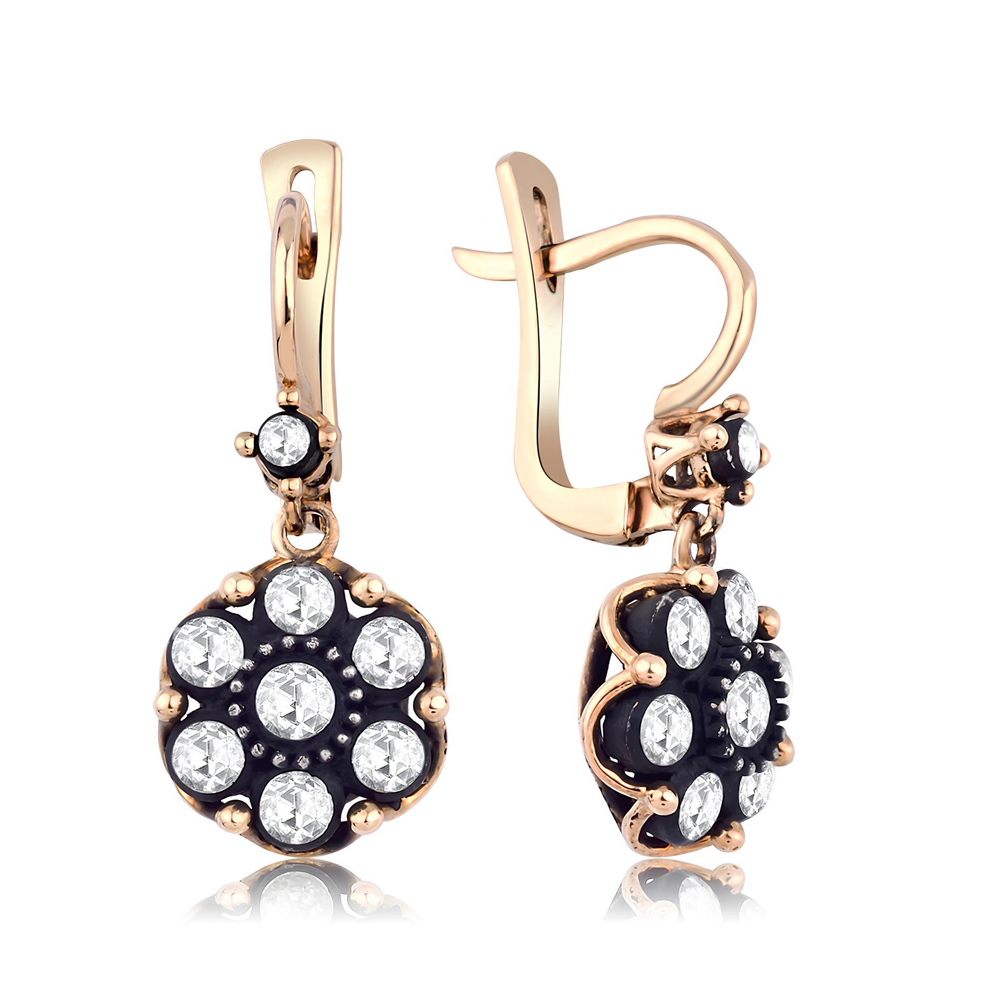 0.34 Karat Elmas Küpe