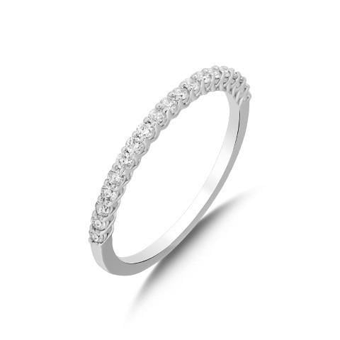 0.30 Karat Pırlanta Yarımtur Yüzük Sevgililer Günü Özel