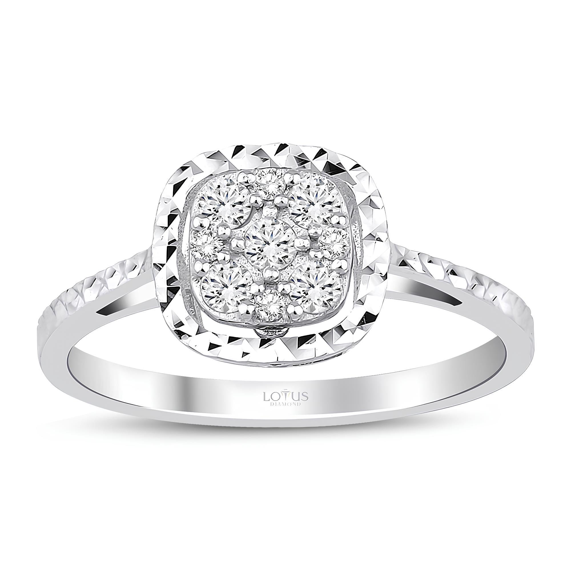 0.19 Karat Pırlanta Tasarım Yüzük