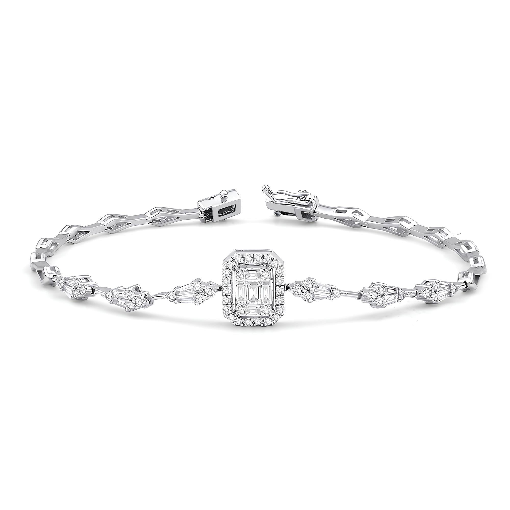 0.79 Karat Pırlanta Bileklik