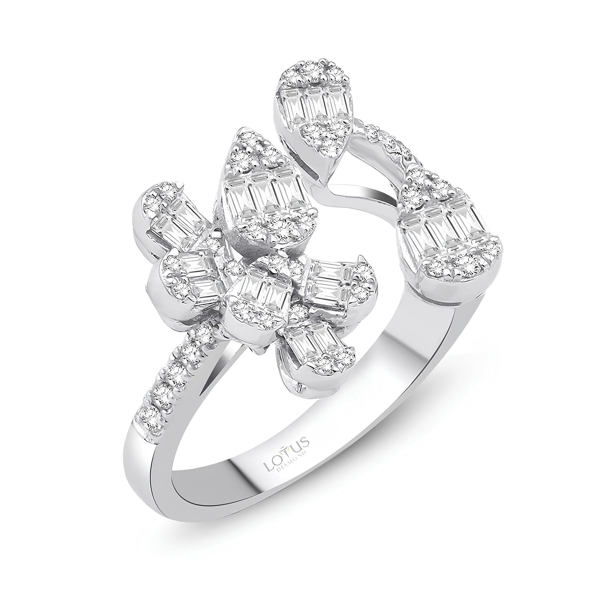 0.72 Karat Pırlanta Tasarım Yüzük