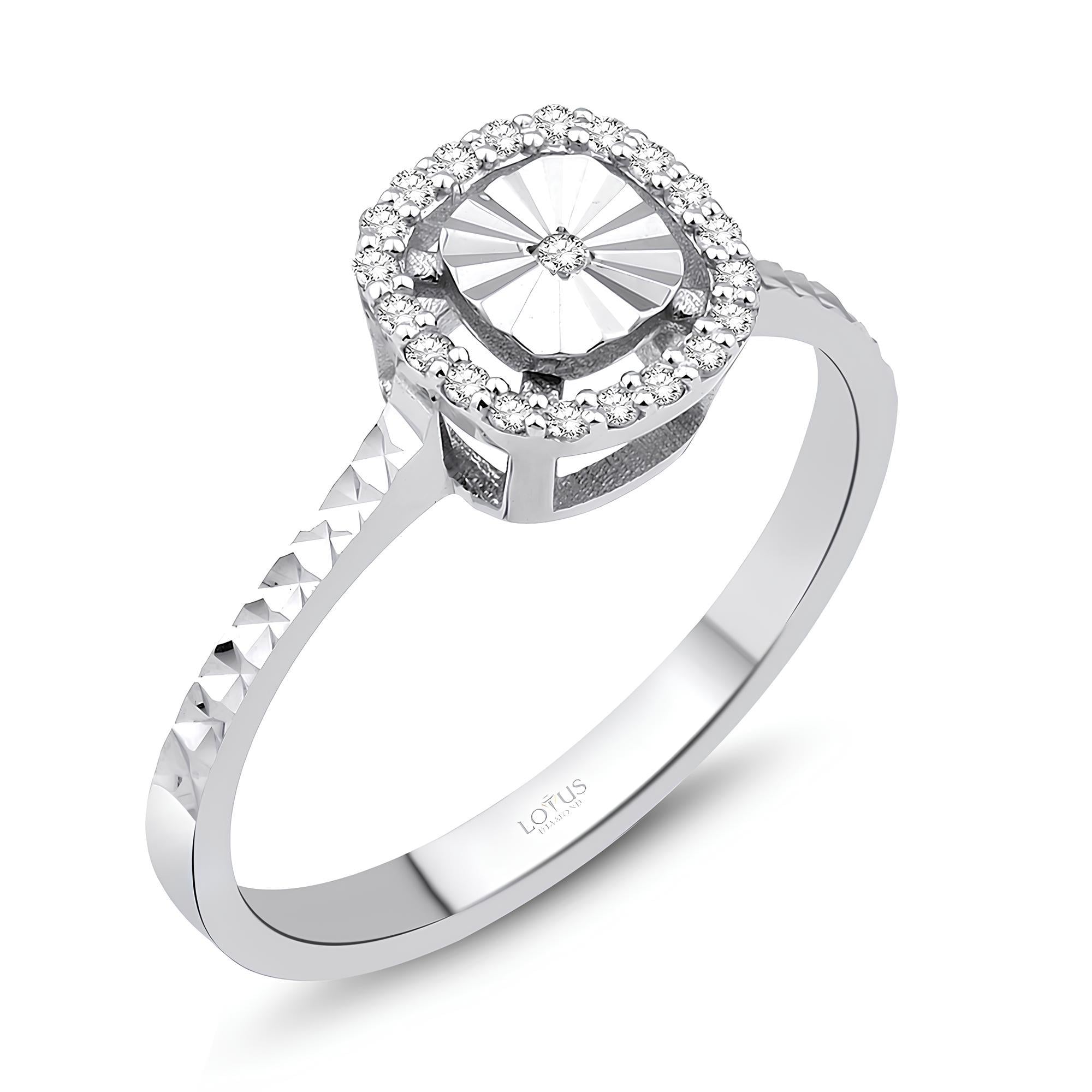 0.09 Karat Pırlanta Tasarım Yüzük