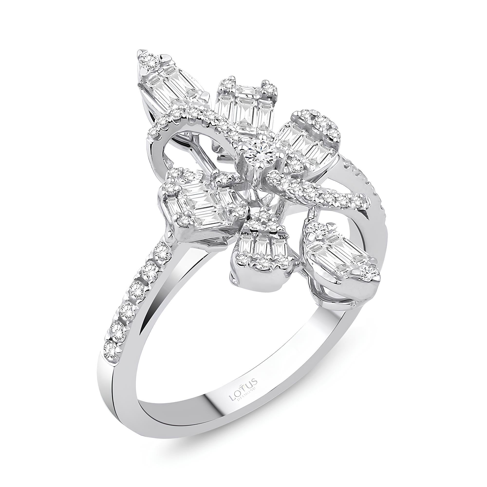 0.64 Karat Pırlanta Tasarım Yüzük