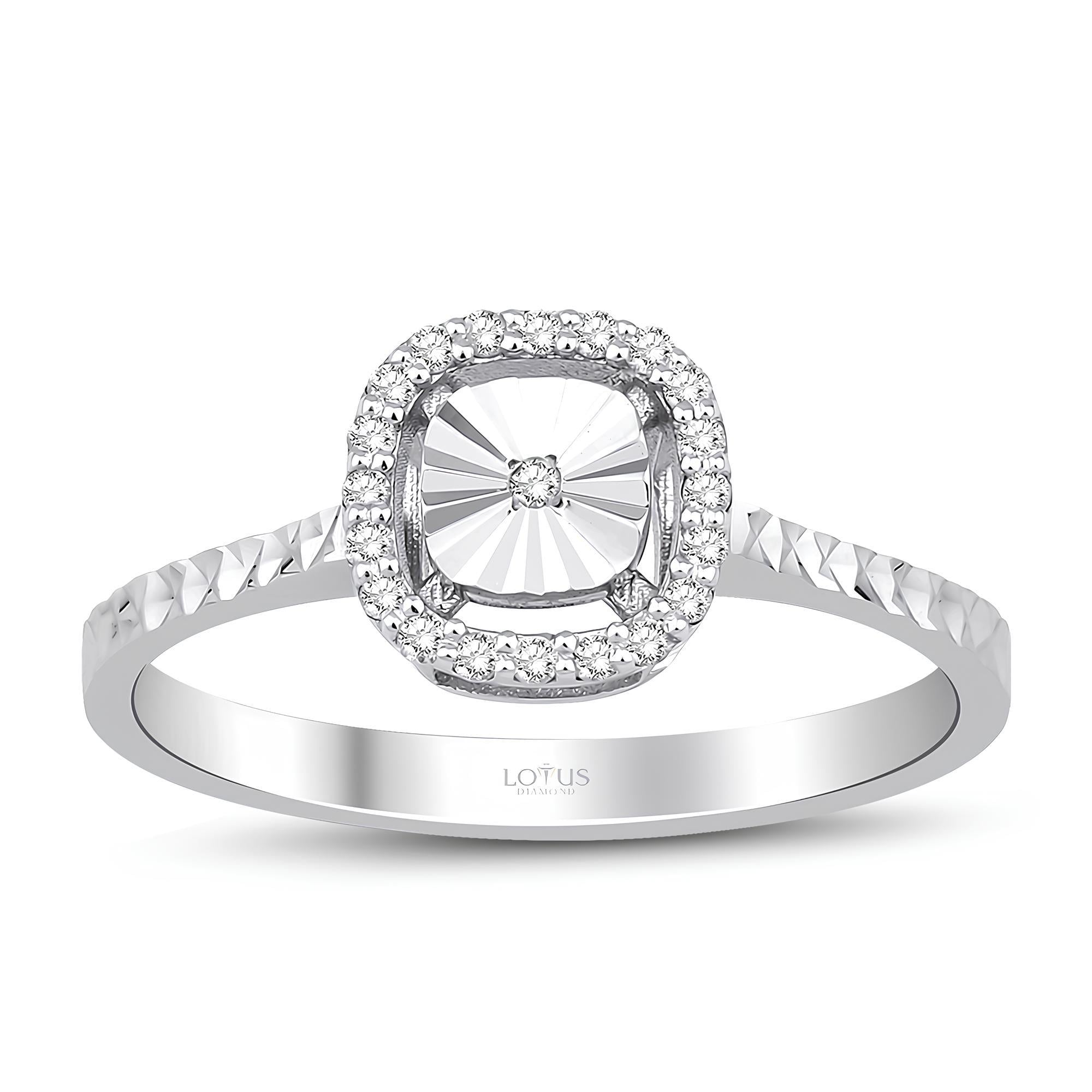 0.09 Karat Pırlanta Tasarım Yüzük