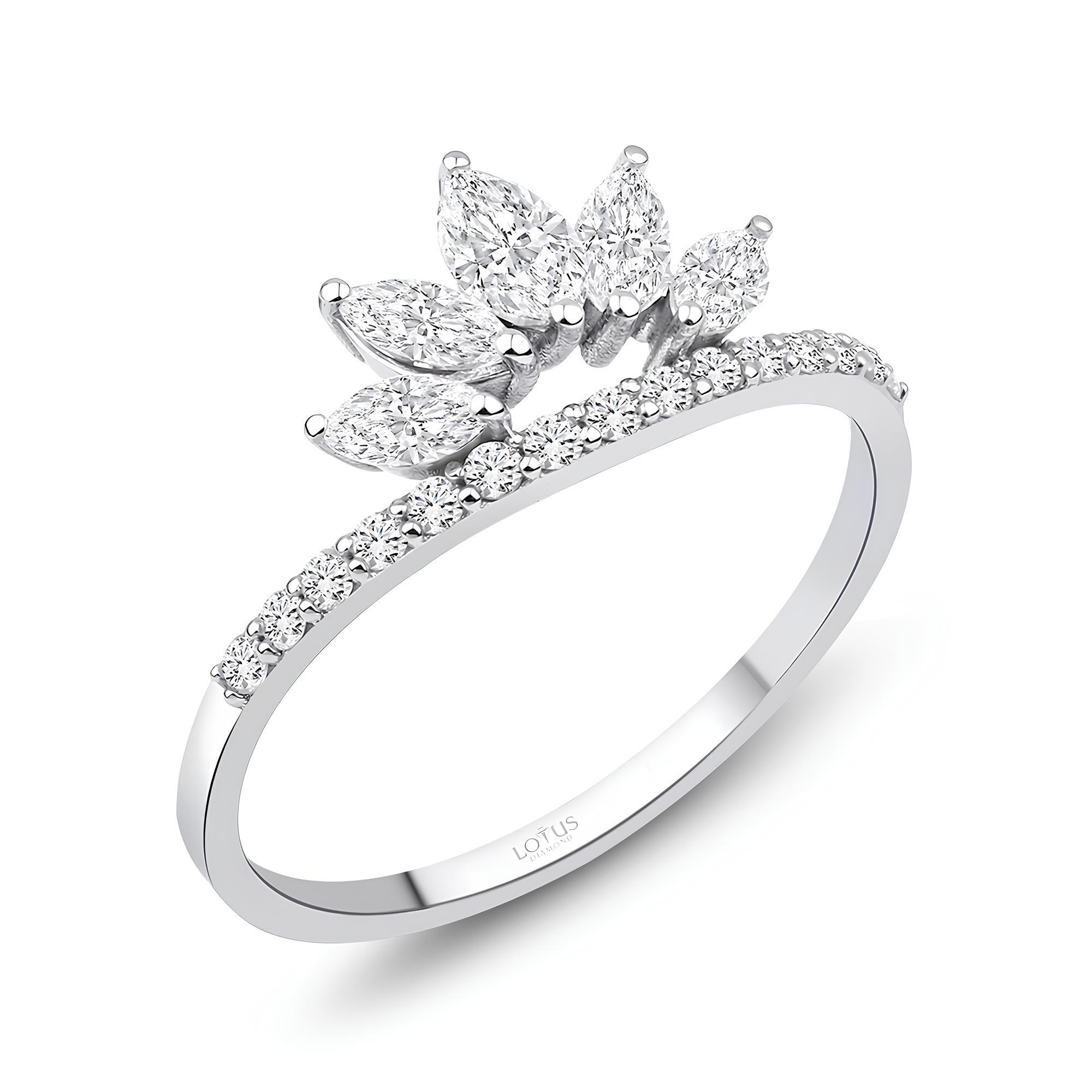 0.73 Karat Pırlanta Tasarım Yüzük