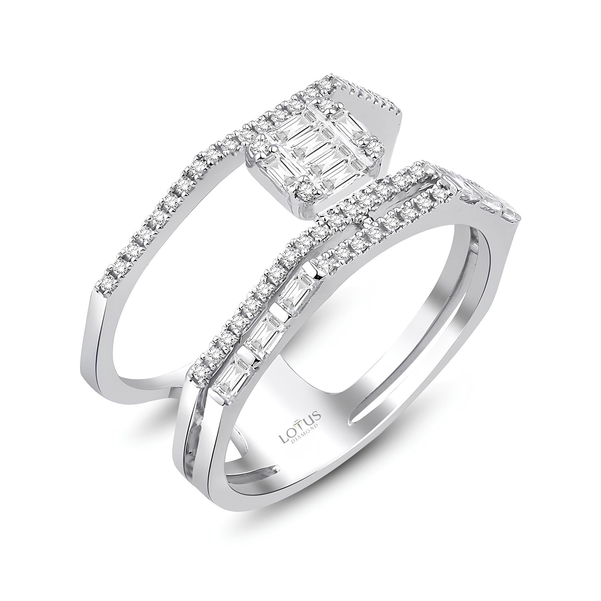 0.50 Karat Pırlanta Tasarım Yüzük