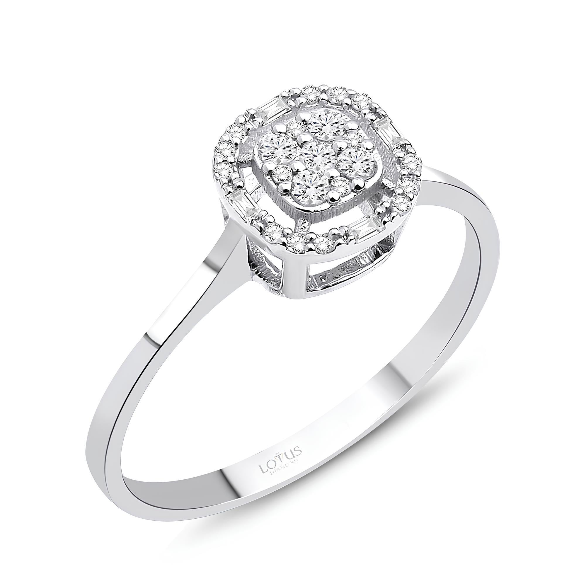 0.16 Karat Pırlanta Tasarım Yüzük