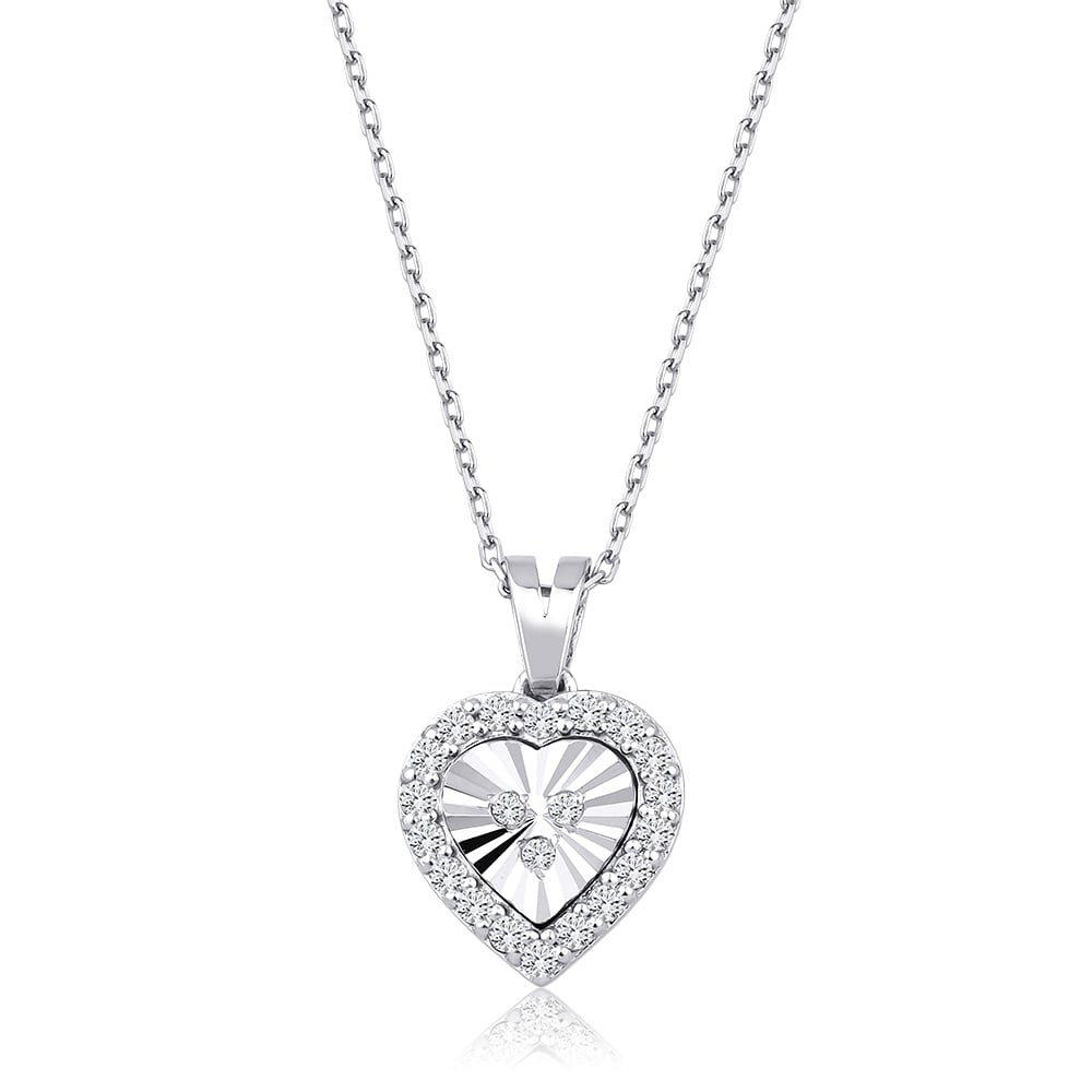 0.15 Karat Pırlanta Tasarım Kolye