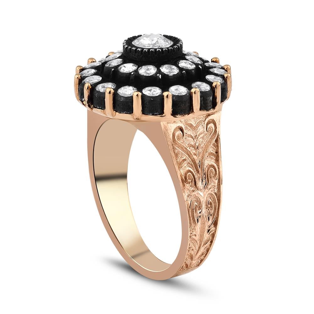 0.89 Karat Tasarım Elmas Yüzük