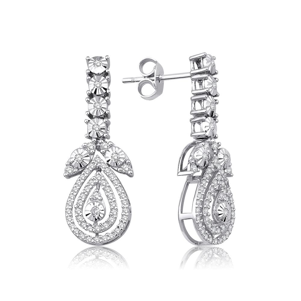 0.59 Karat Pırlanta Küpe