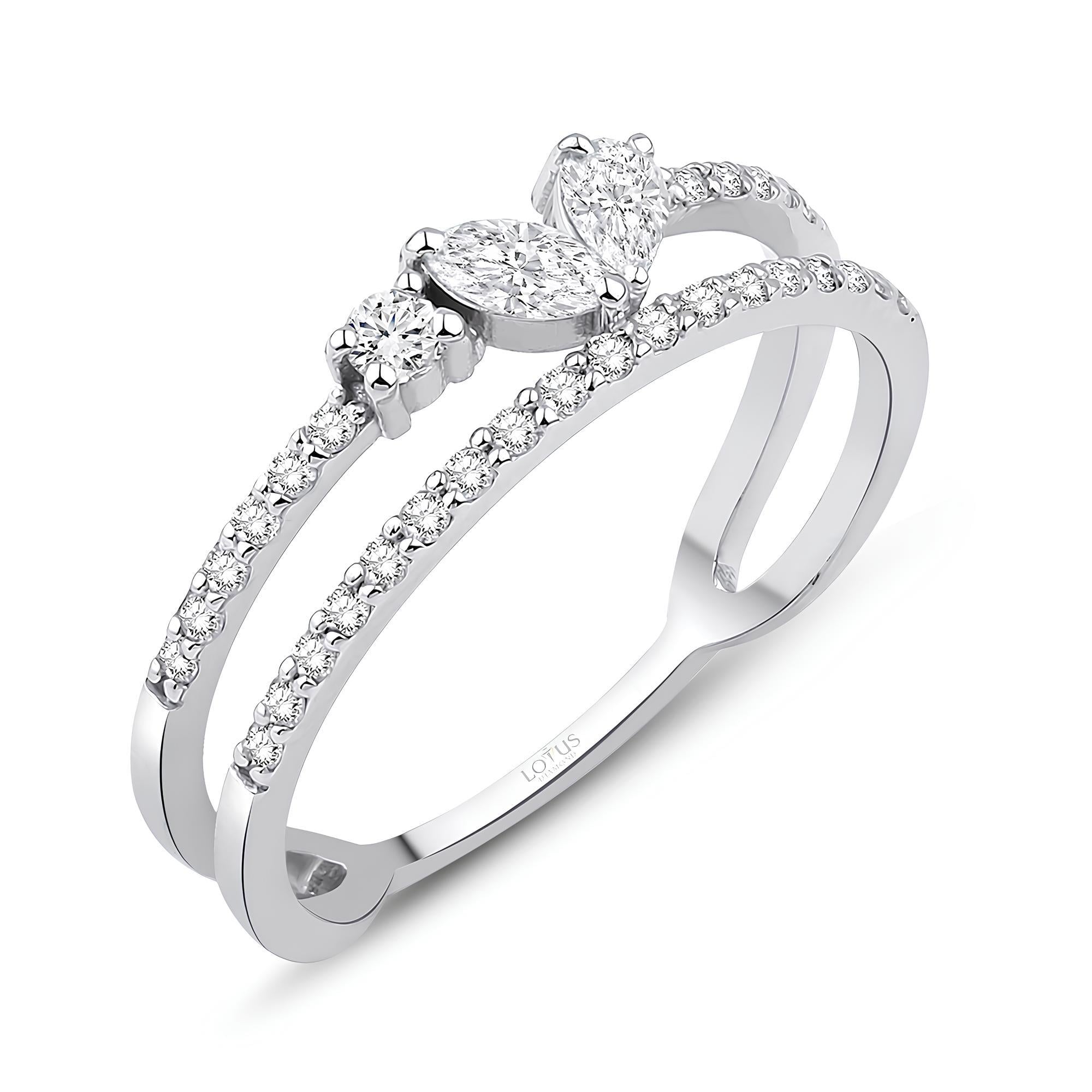 0.40 Karat Pırlanta Tasarım Yüzük