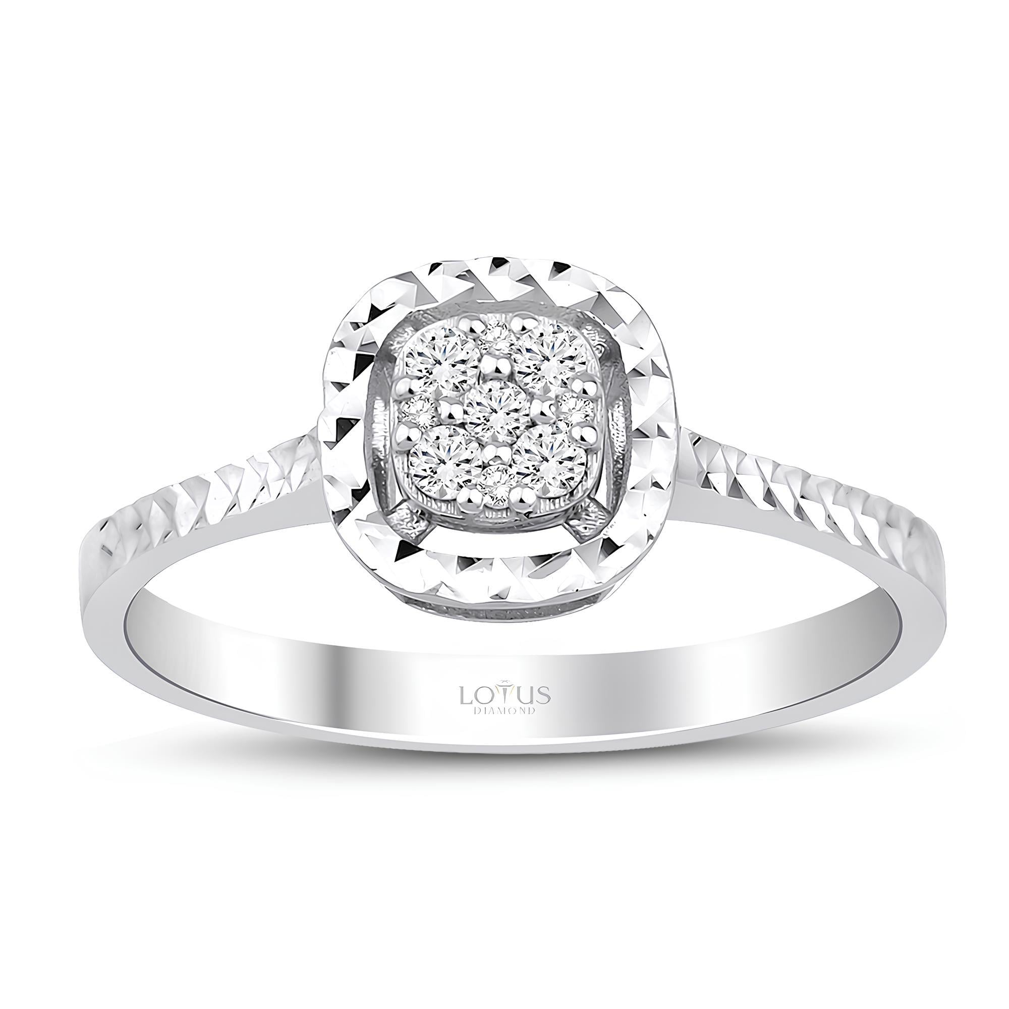 0.11 Karat Pırlanta Tasarım Yüzük