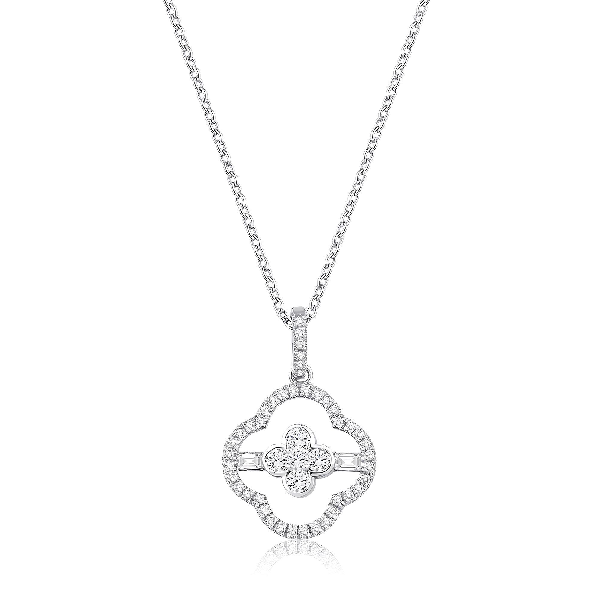 0.37 Karat Pırlanta Tasarım Kolye