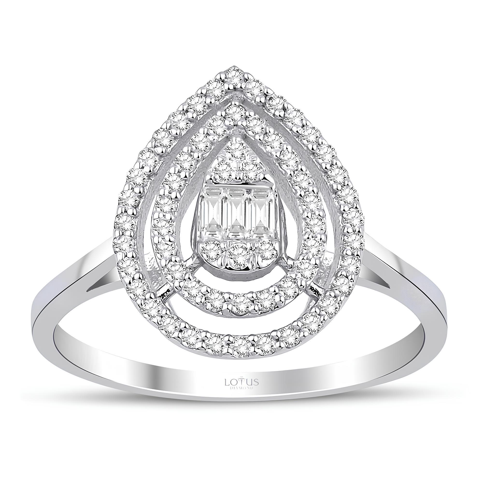 0.35 Karat Pırlanta Tasarım Yüzük