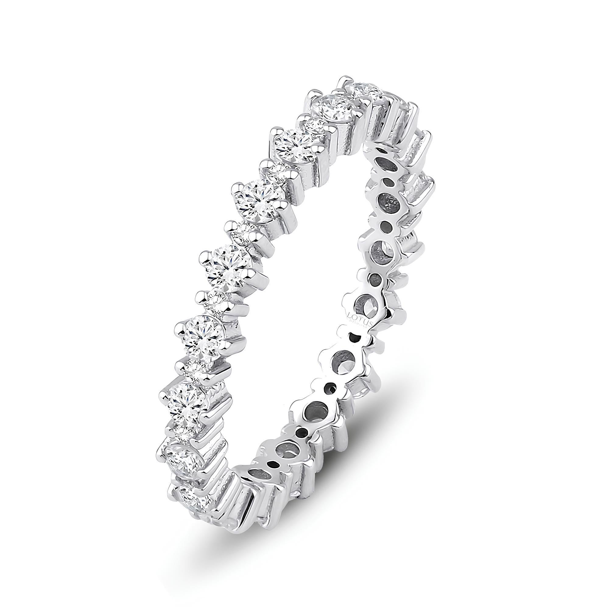 0.90 Karat Pırlanta Tamtur Yüzük