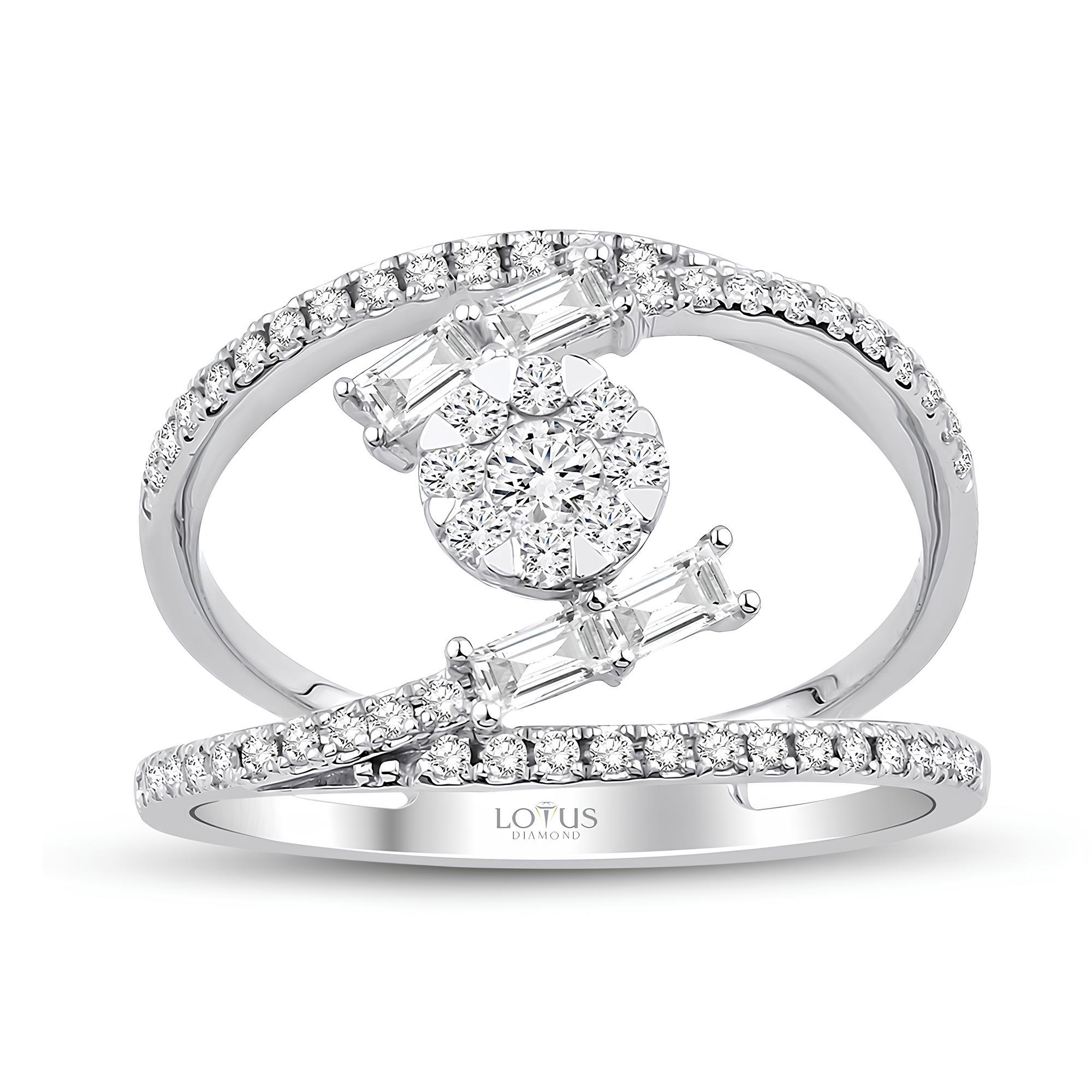 0.64 Karat Pırlanta Tasarım Yüzük