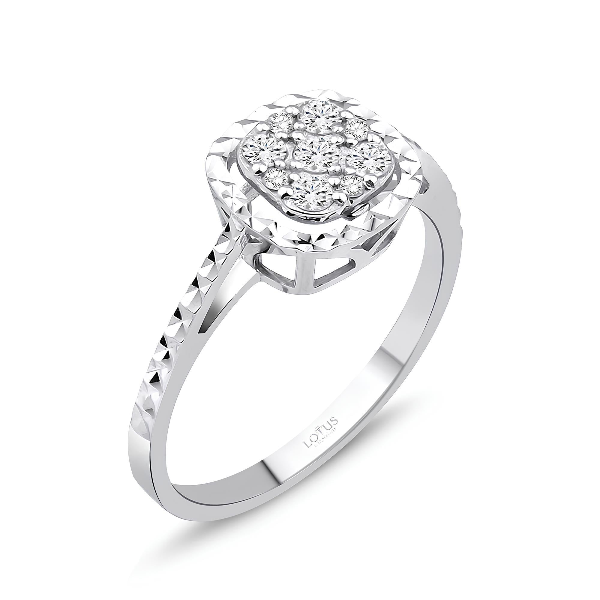 0.19 Karat Pırlanta Tasarım Yüzük