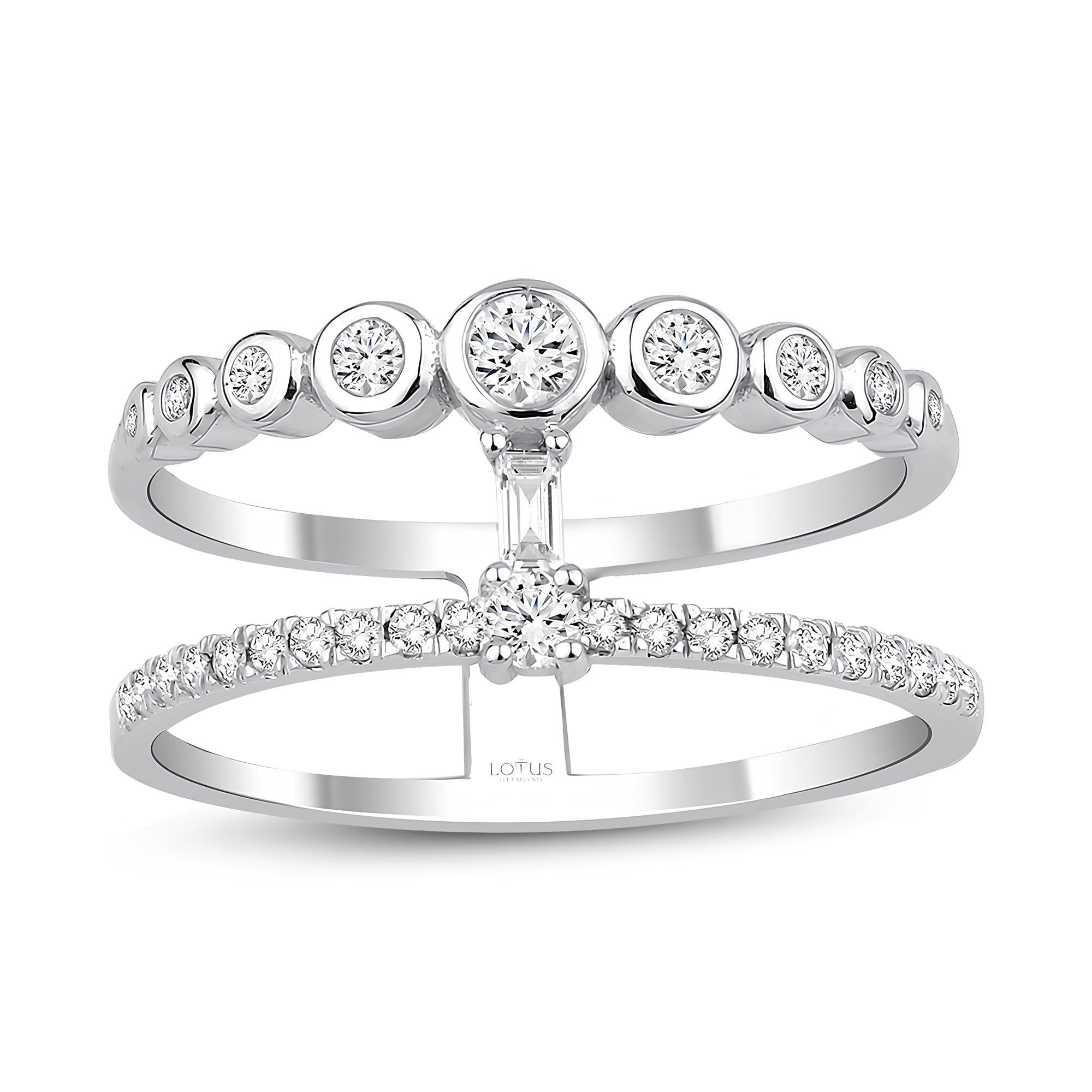 0.34 Karat Pırlanta Tasarım Yüzük