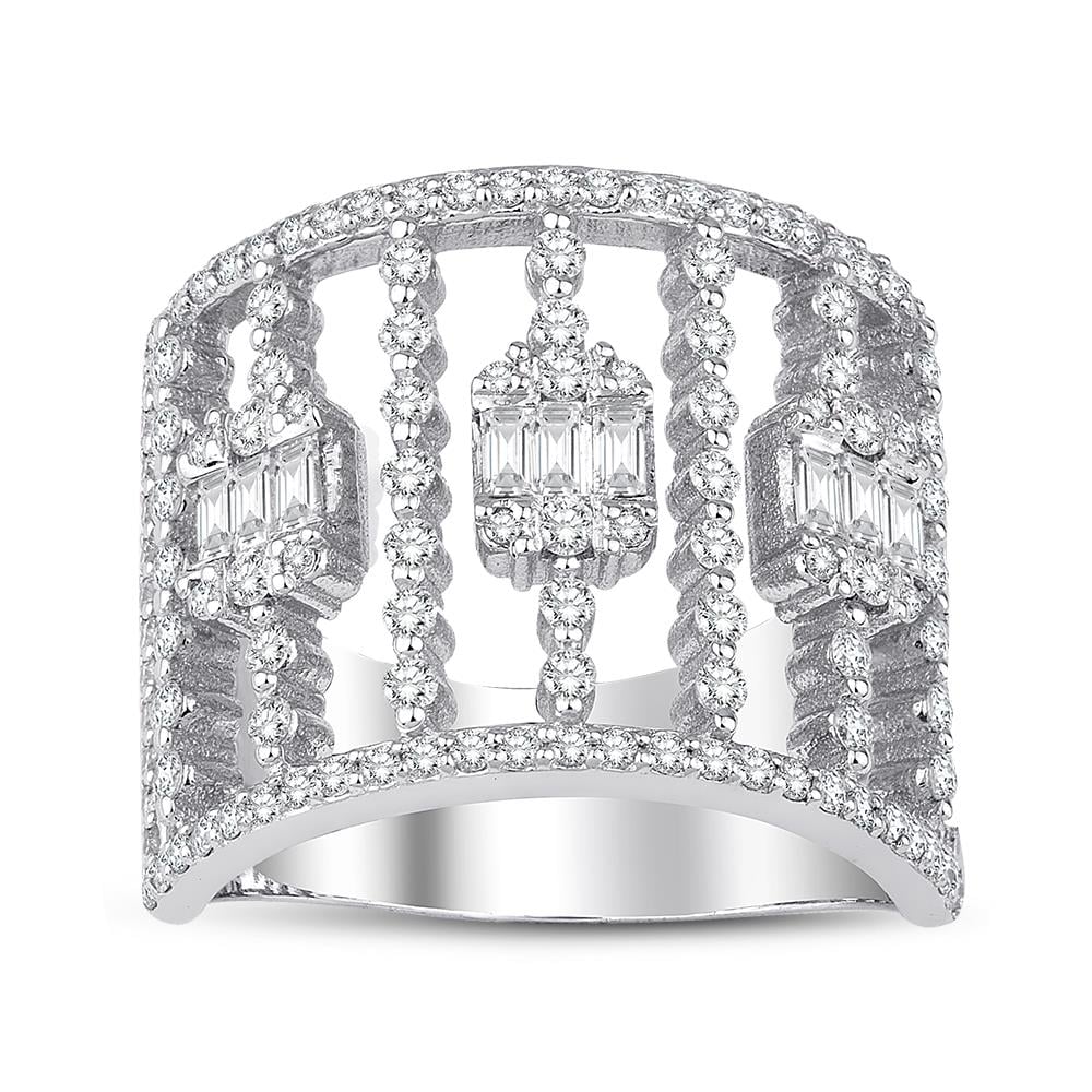 1.20 Karat Pırlanta Baget Yüzük