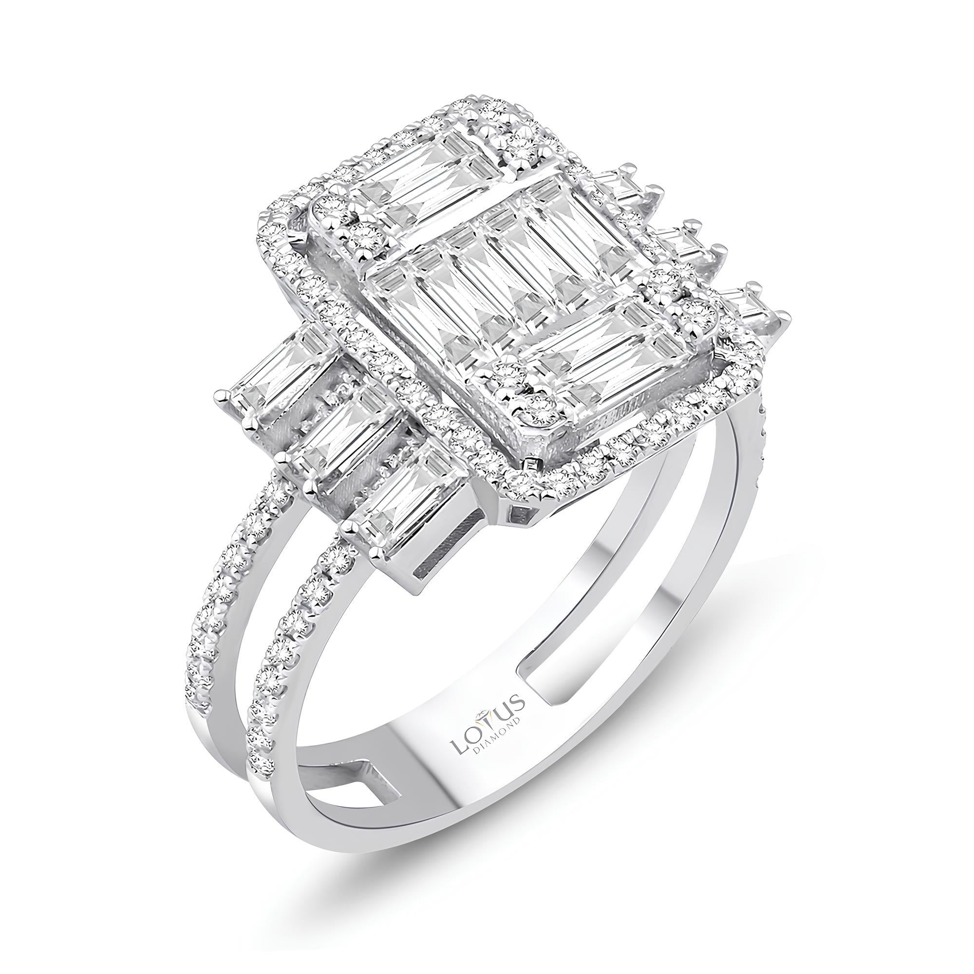 1.21 Karat Pırlanta Tasarım Yüzük