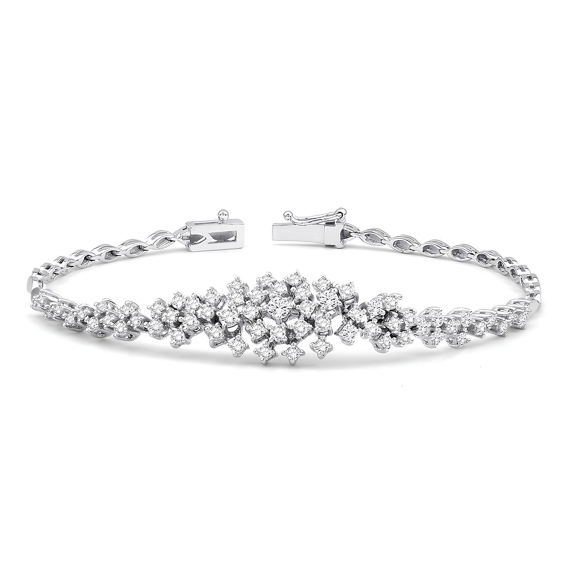 1.37 Karat Pırlanta Bileklik